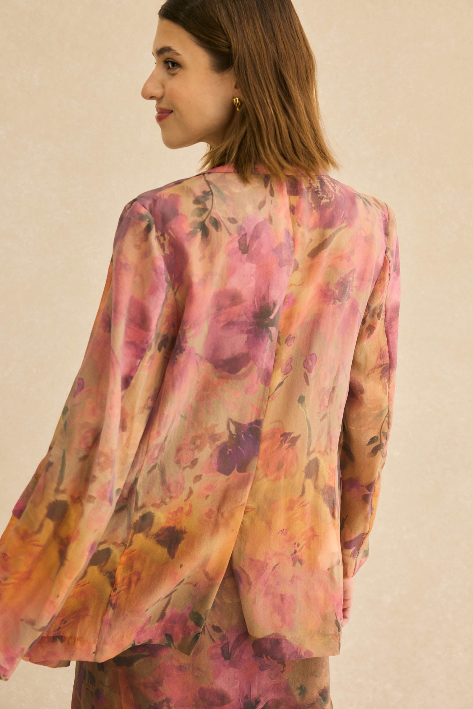 Blazer SOPHIE Estampado Nude