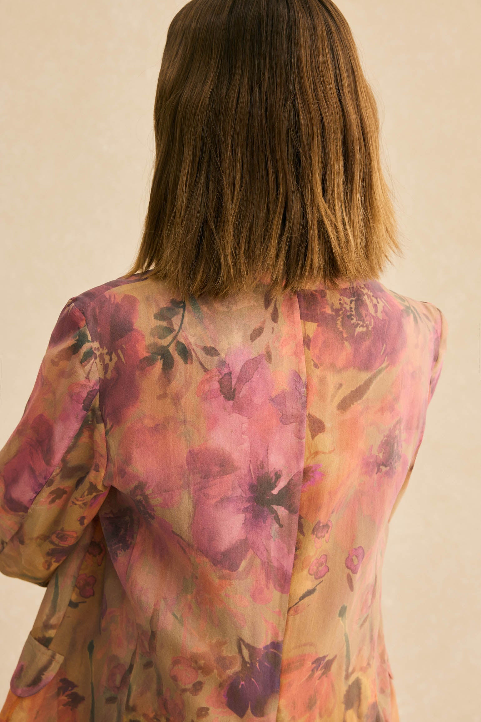 Blazer SOPHIE Estampado Nude