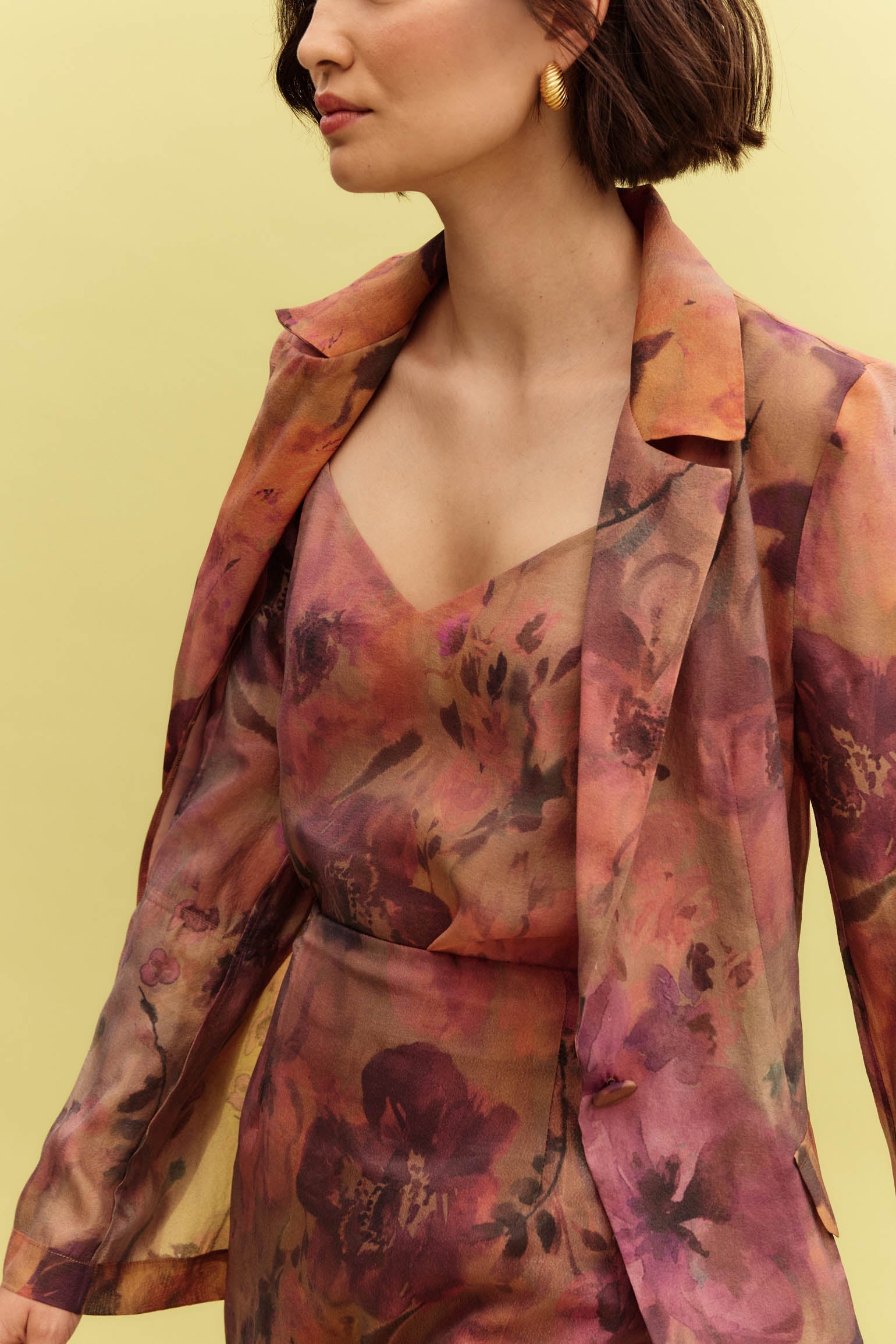 Blazer SOPHIE Estampado Nude