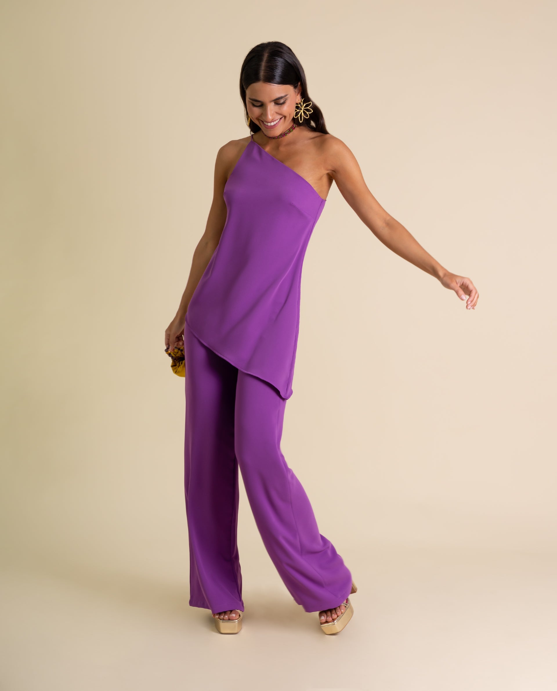 BLUSA MRS. RIOS · MORADO