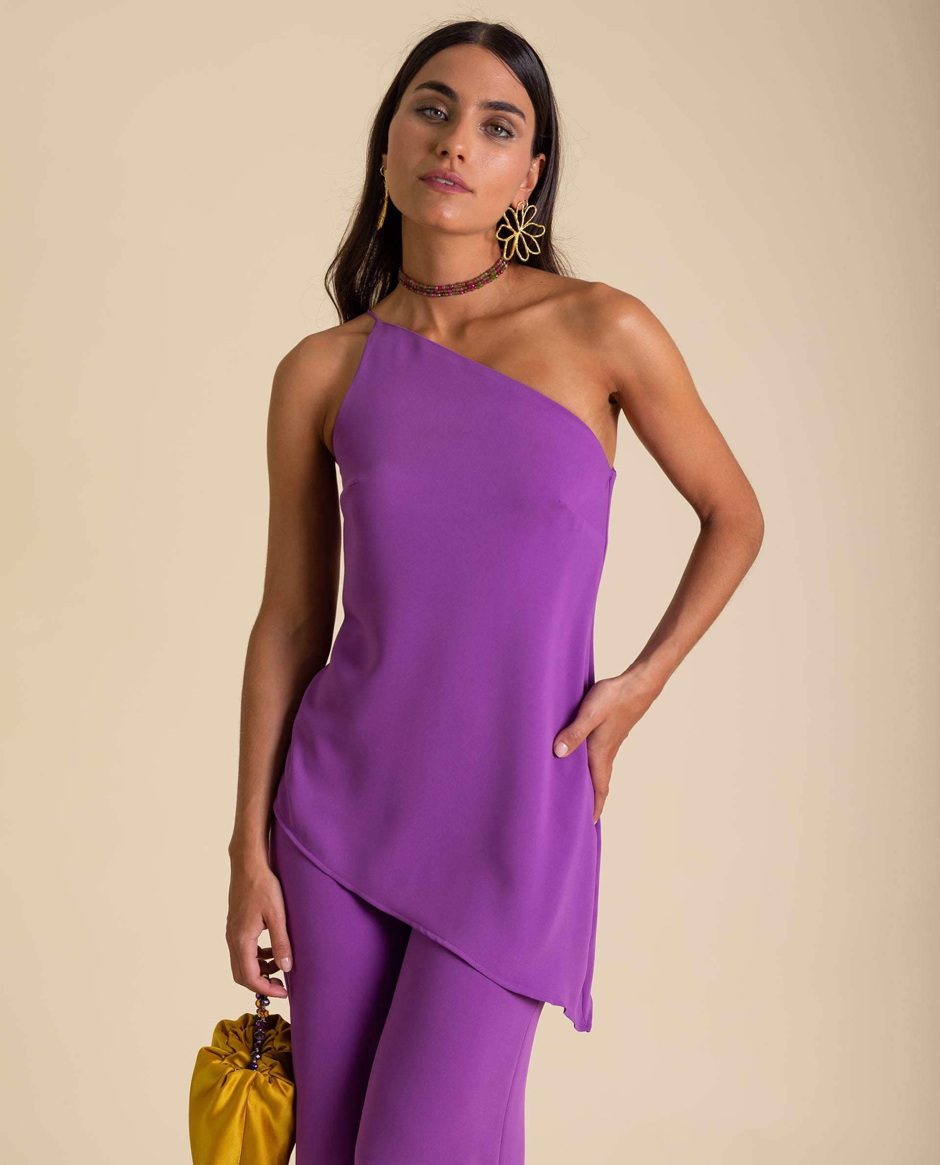 BLUSA MRS. RIOS · MORADO