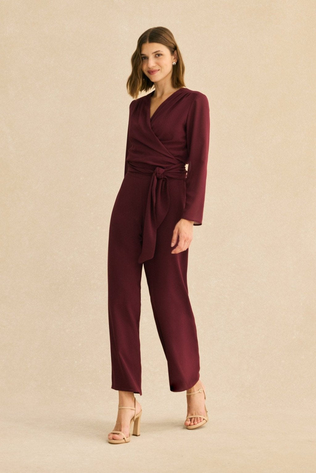 Blusa BAILE Burdeos Monastrell