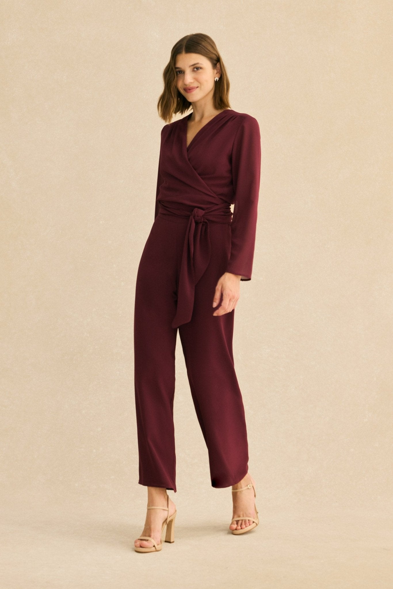 Blusa BAILE Burdeos Monastrell