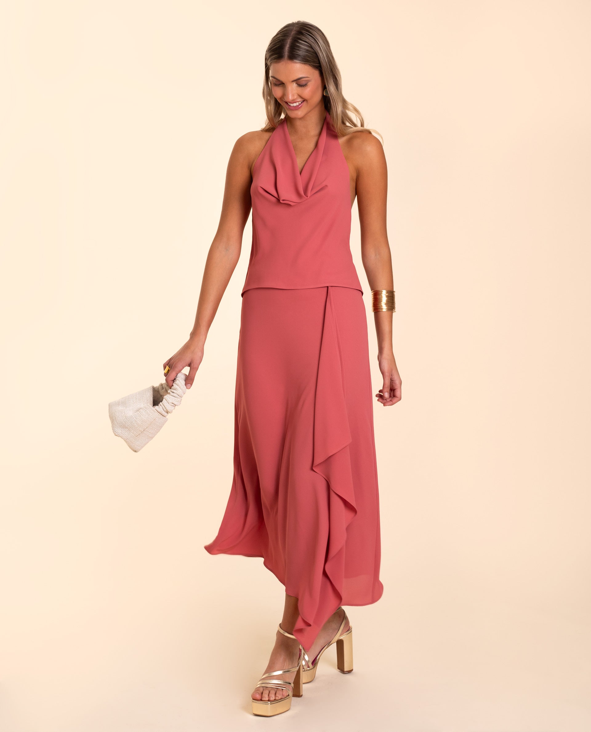 BLUSA ZÚJAR · CORAL