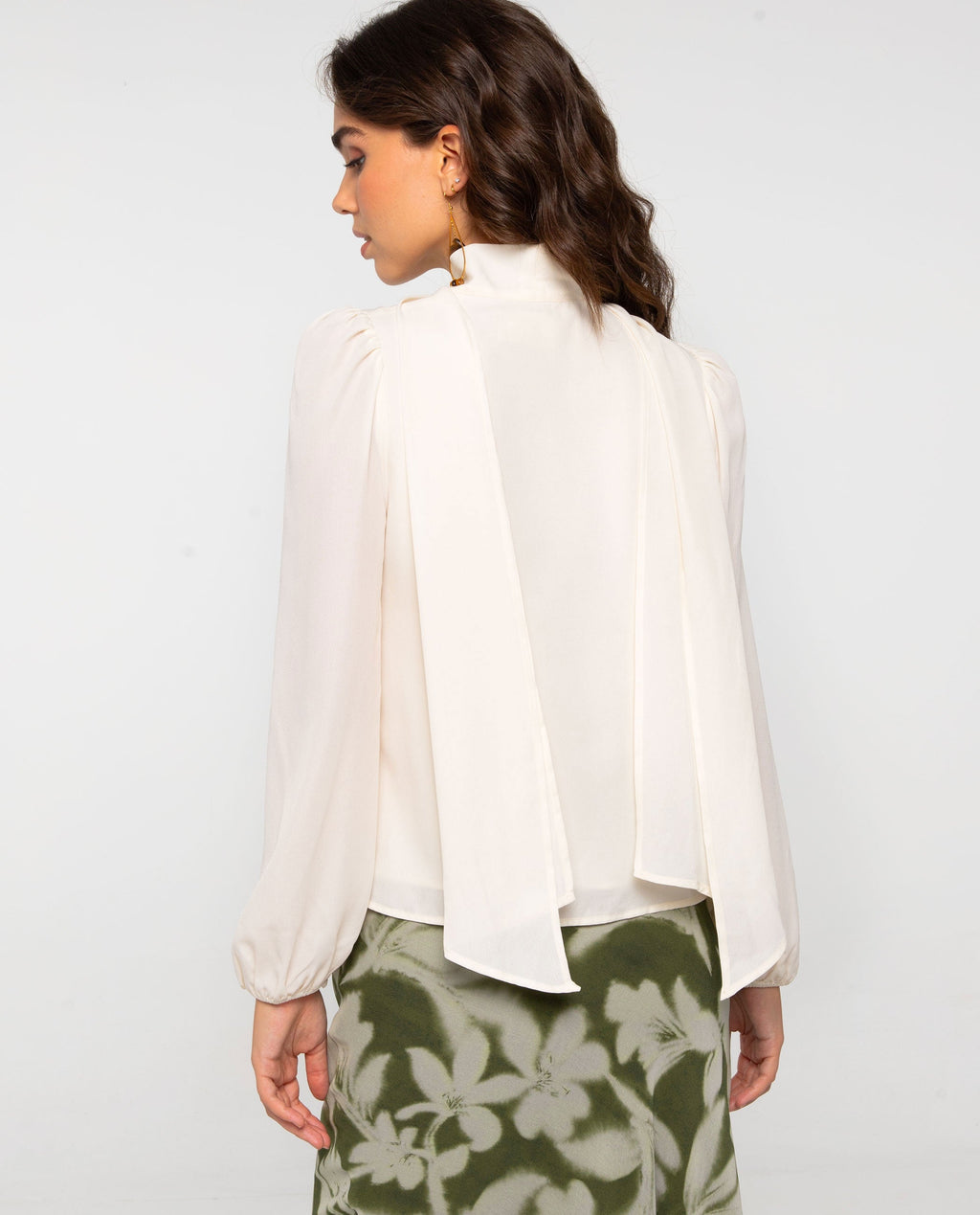 BLUSA BEGOÑA · CRUDO
