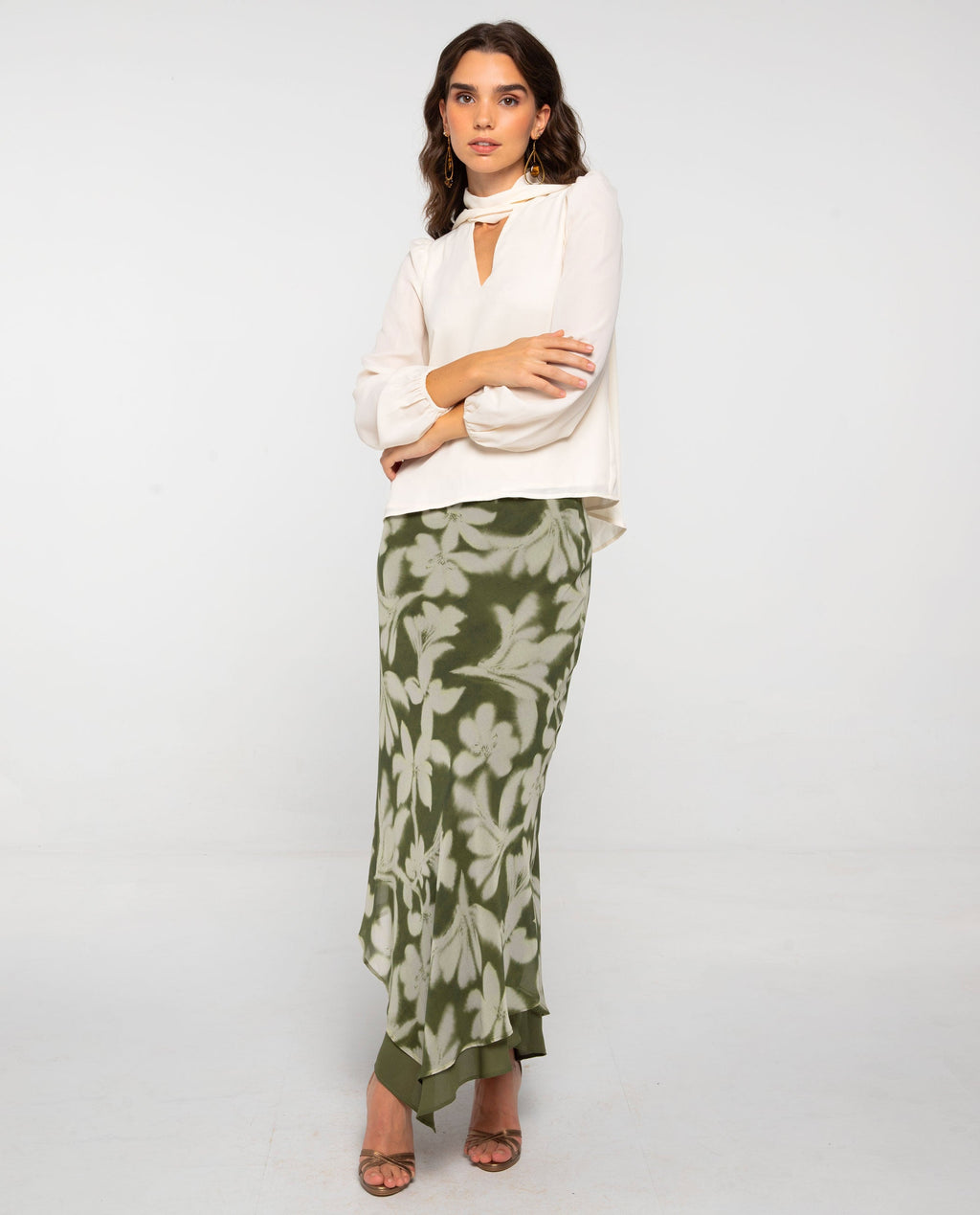 BLUSA BEGOÑA · CRUDO