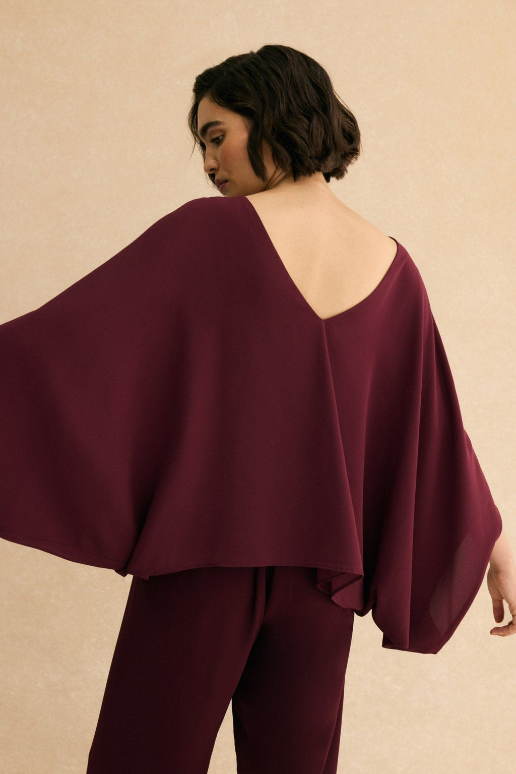 Blusa MARION Burdeos Monastrell