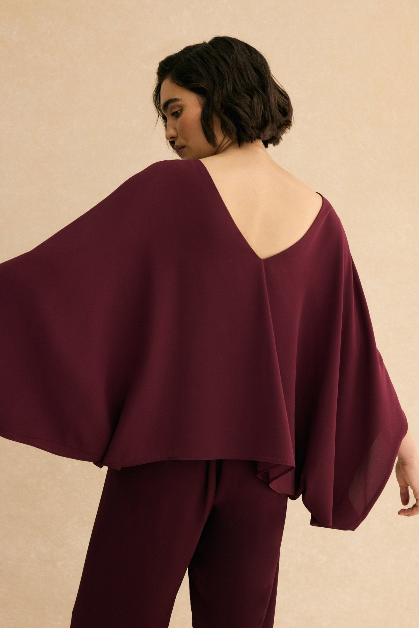 Blusa MARION Burdeos Monastrell