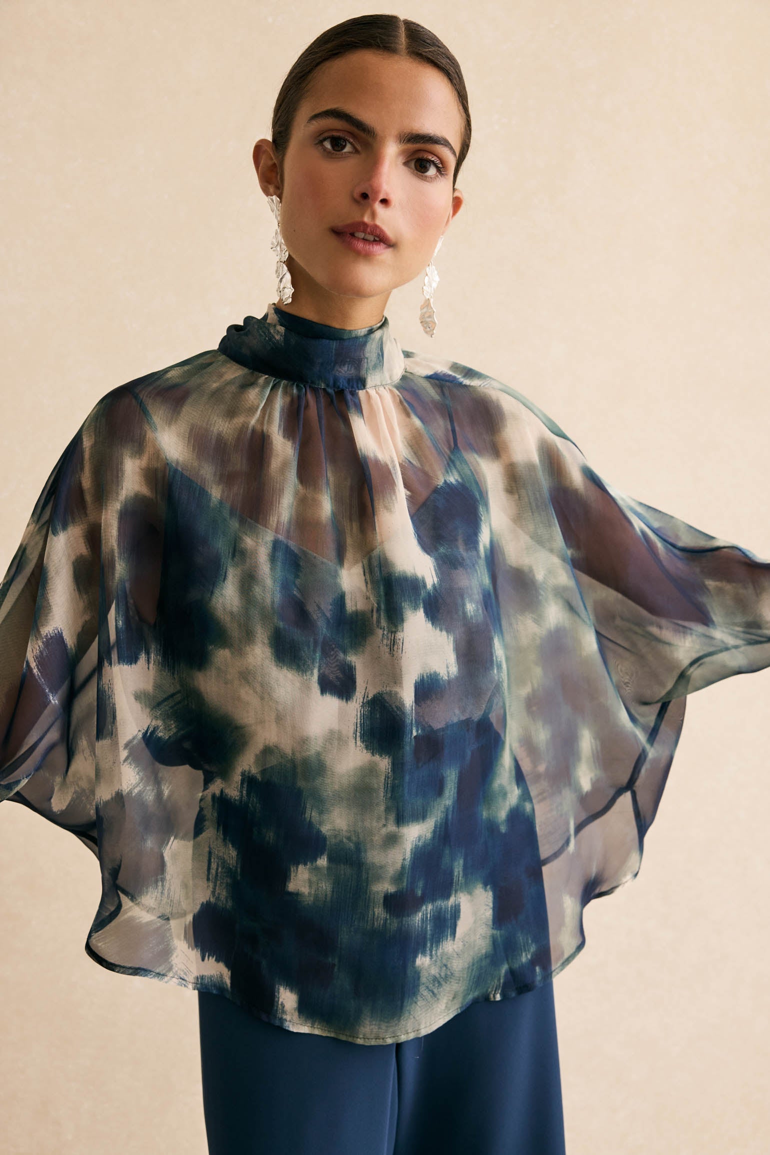 Blusa MIRANDA Estampado Azul