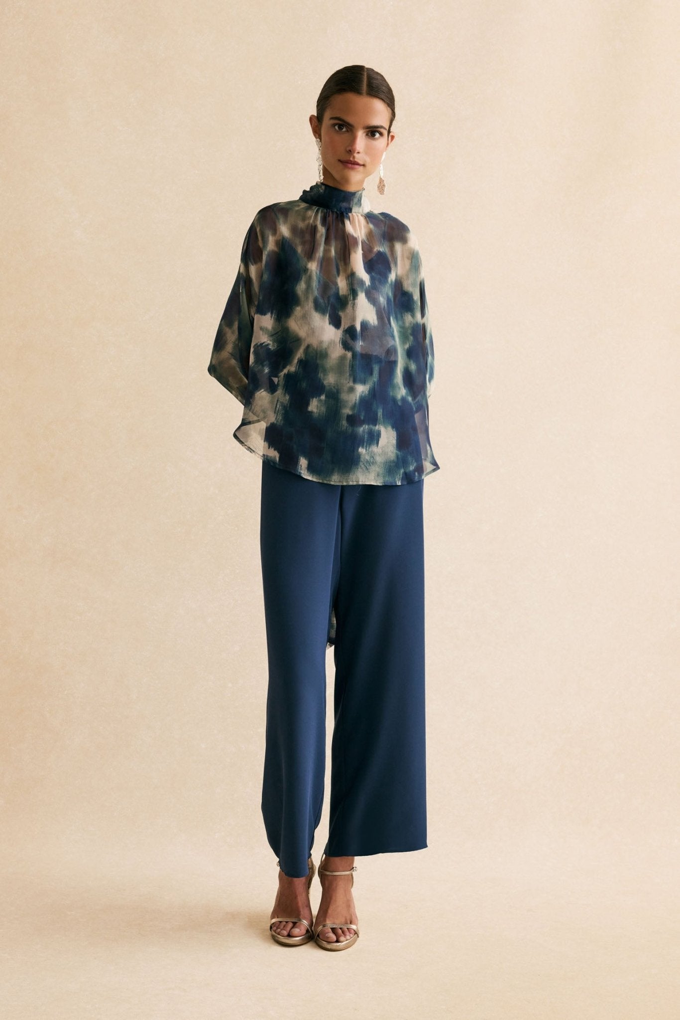 Blusa MIRANDA Estampado Azul