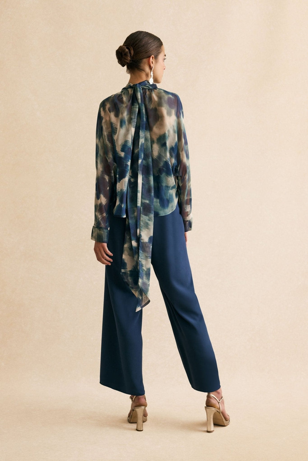 Blusa MIRANDA Estampado Azul