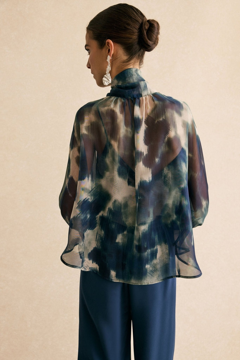 Blusa MIRANDA Estampado Azul