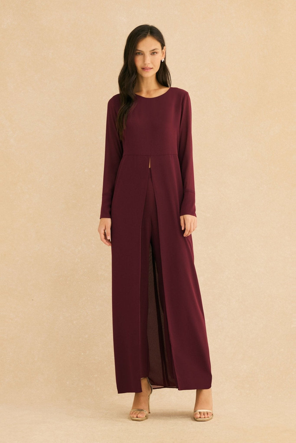 Blusa OSAKA Burdeos Monastrell