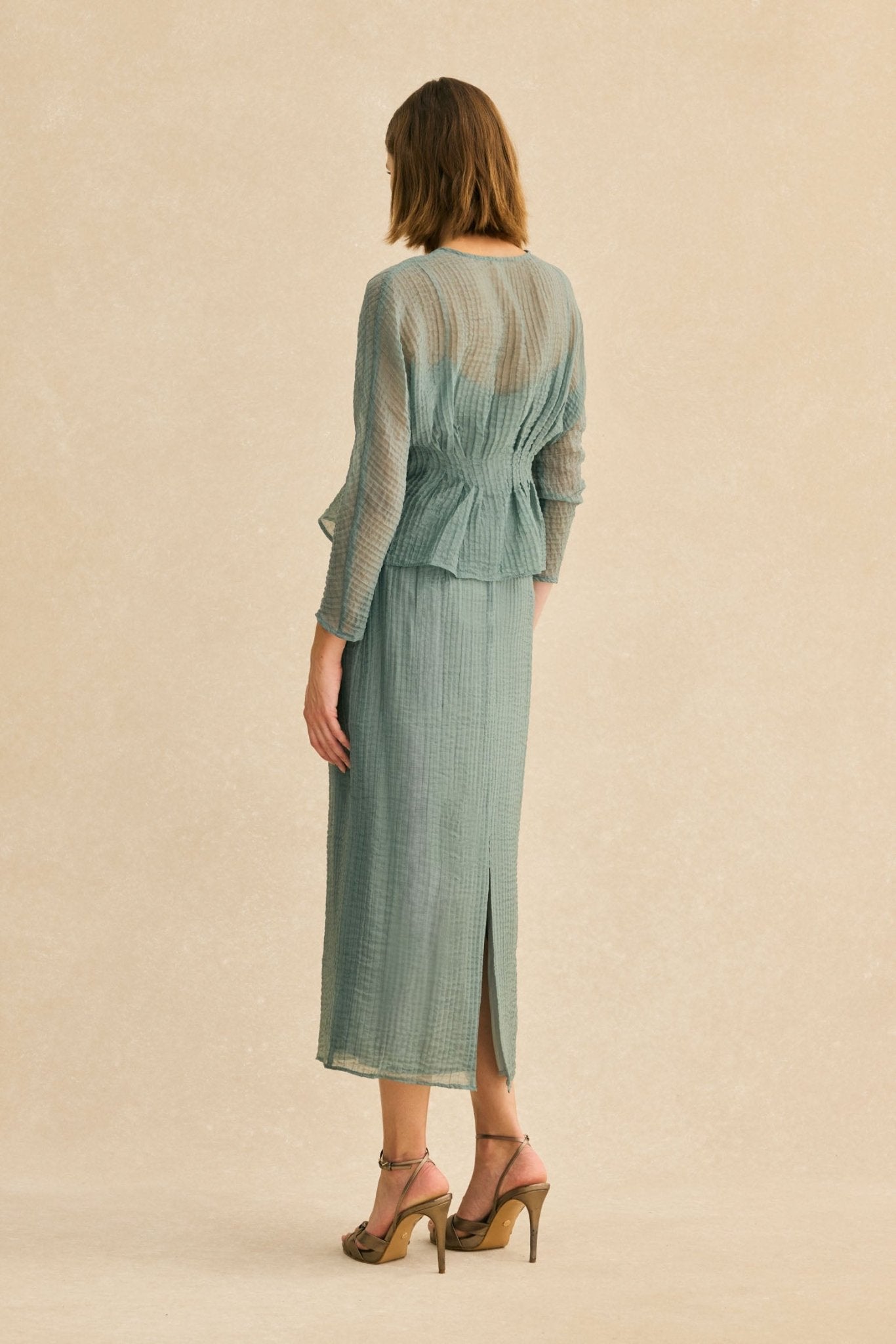 Blusa PALAMÓS Azul Atlántico