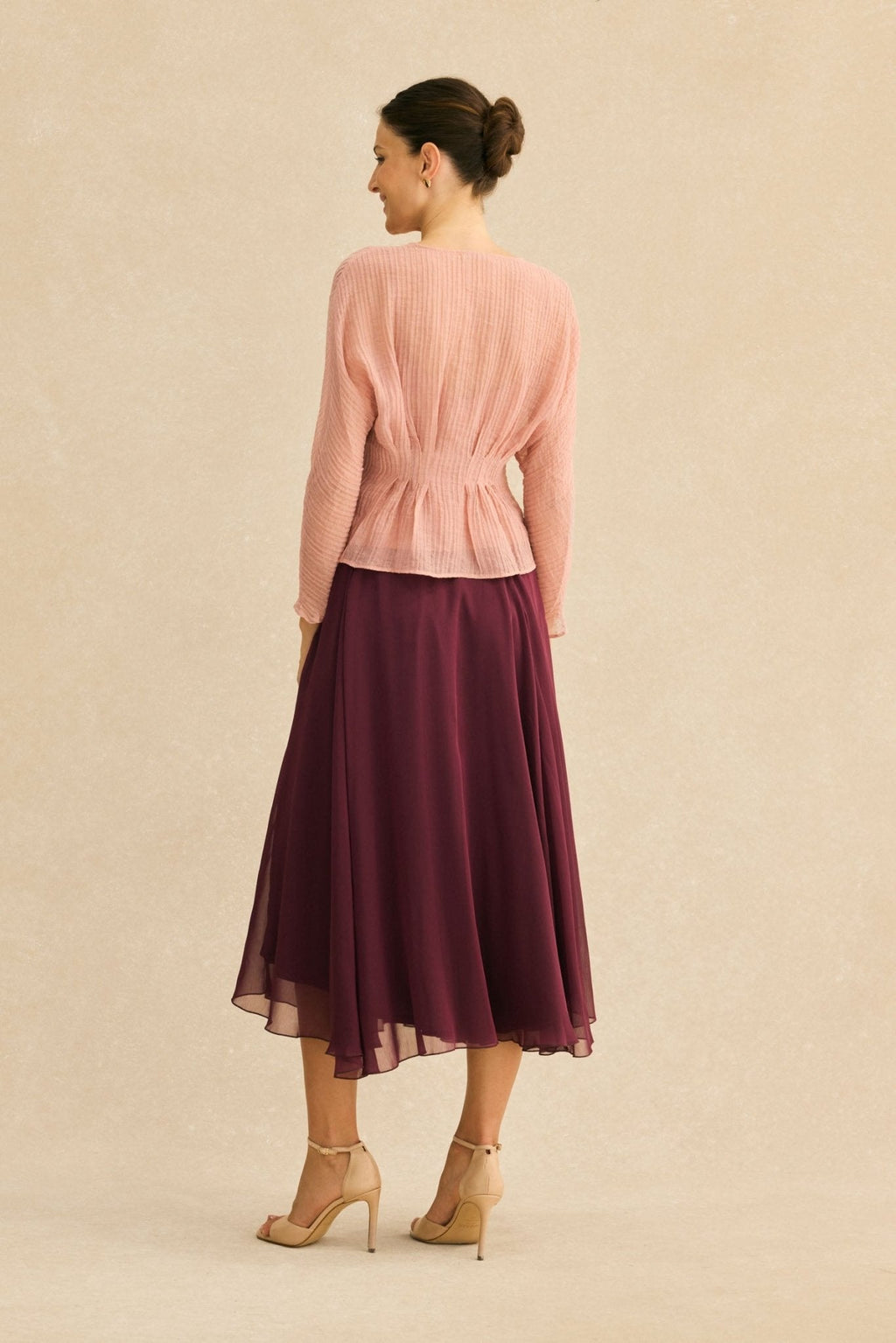 Blusa PALAMÓS Nude Carisma