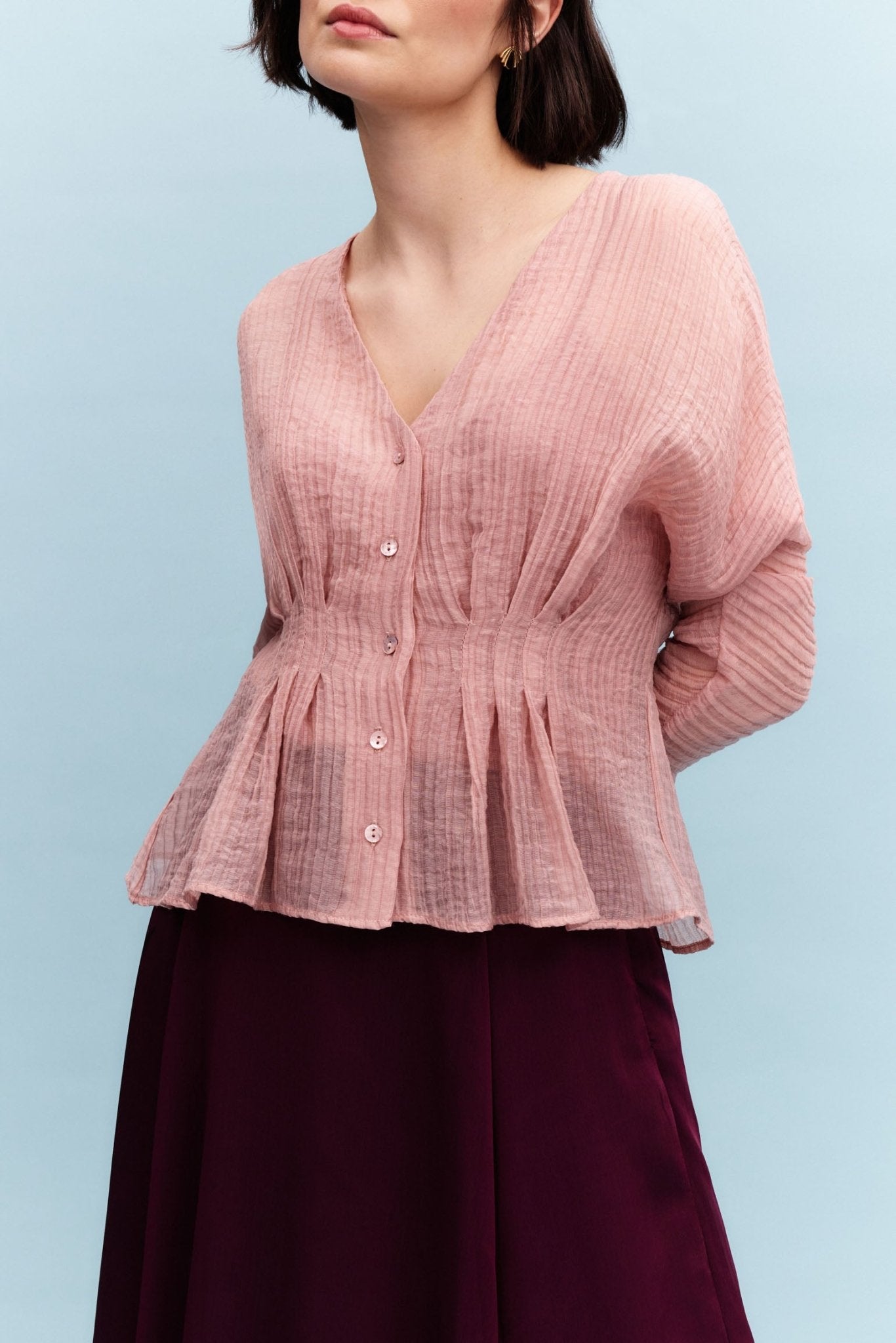 Blusa PALAMÓS Nude Carisma