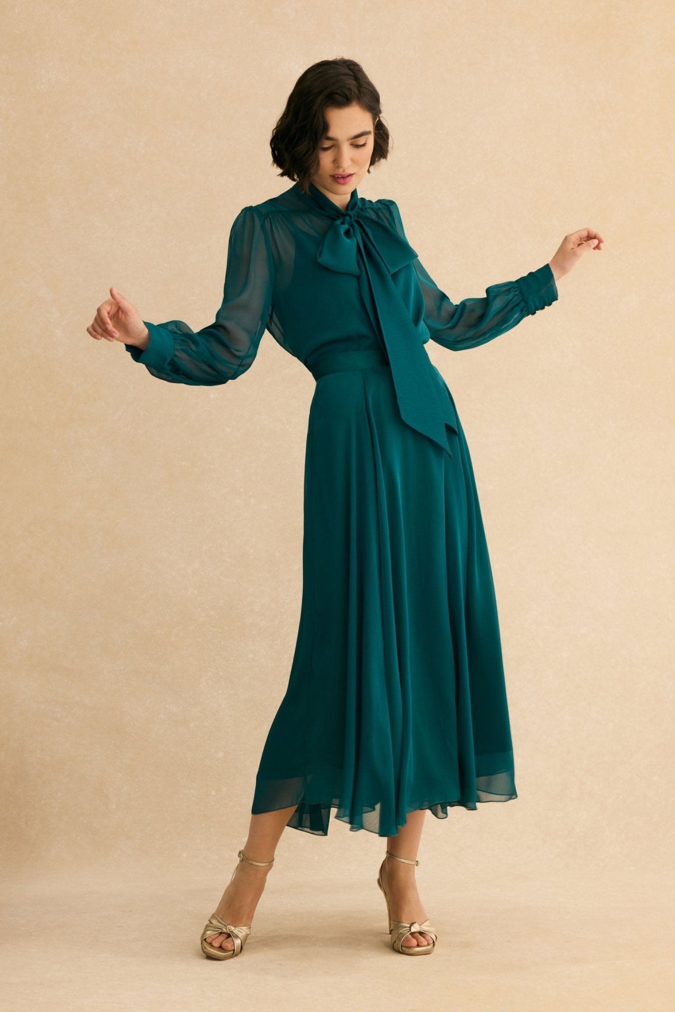 Blusa PAULINE Verde Hiedra