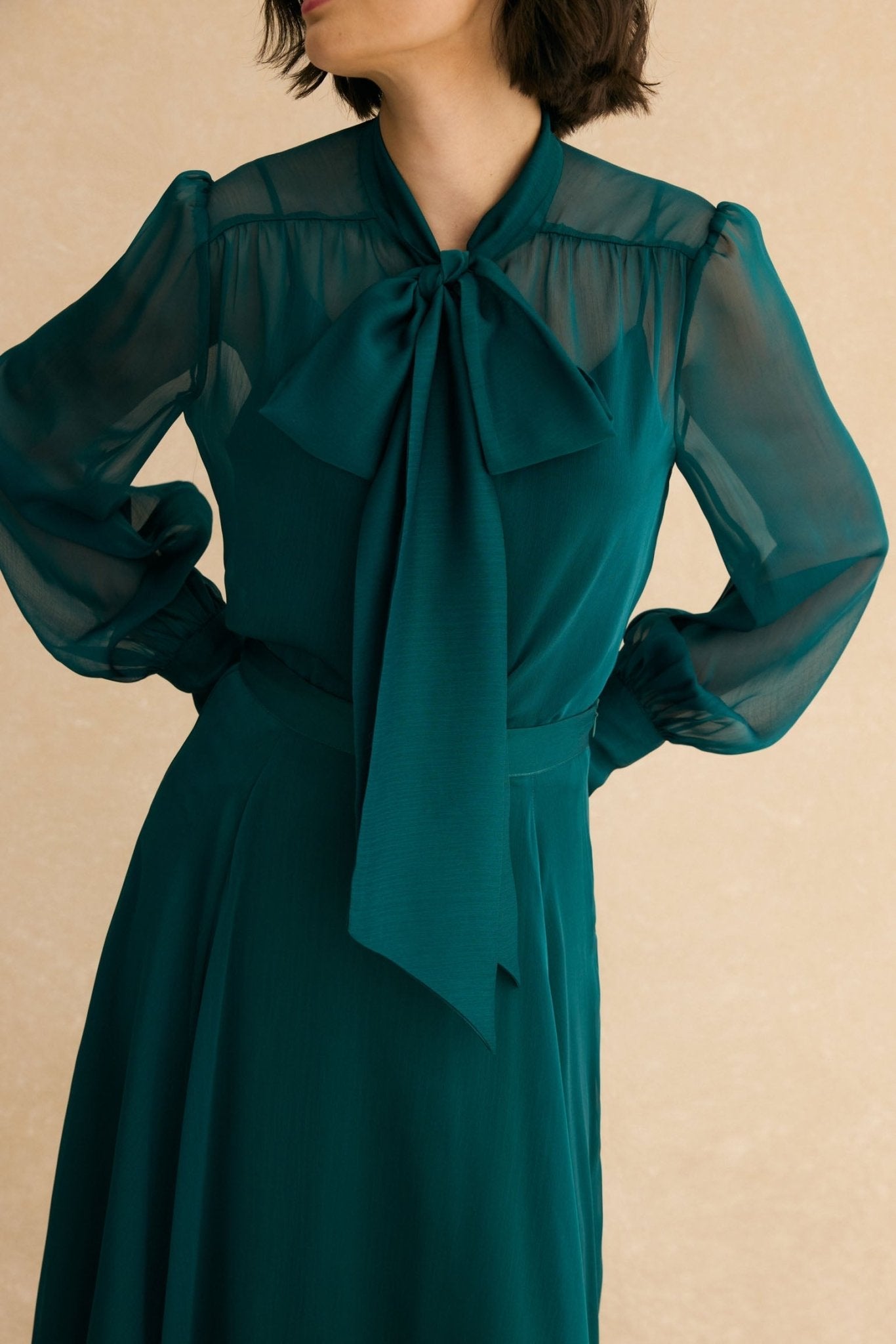 Blusa PAULINE Verde Hiedra