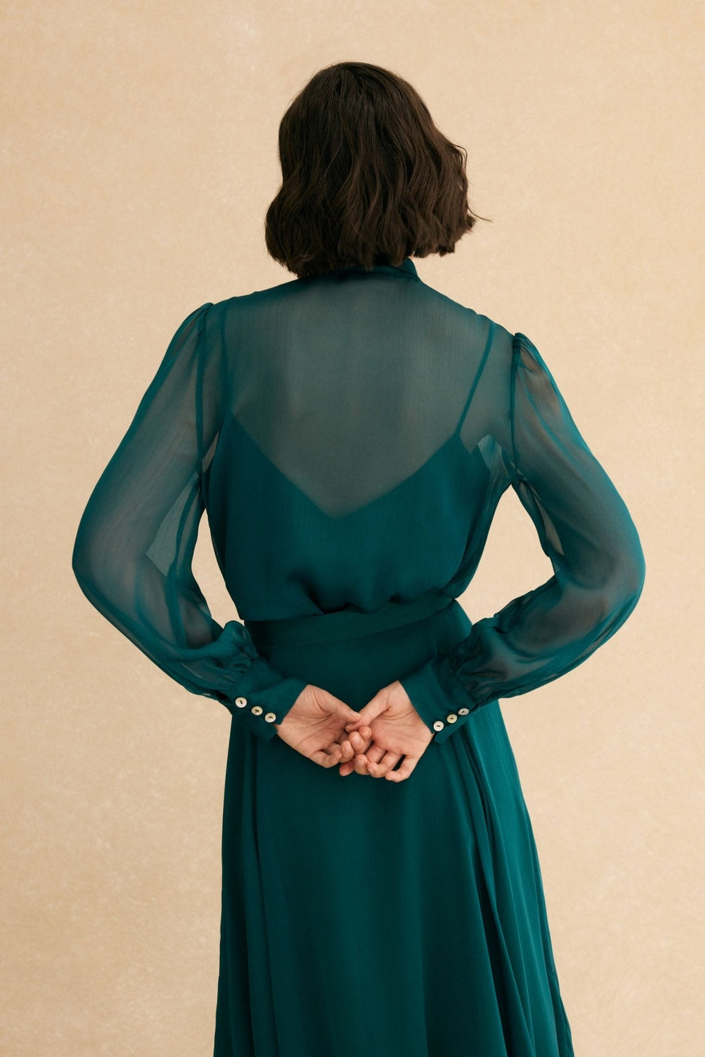 Blusa PAULINE Verde Hiedra