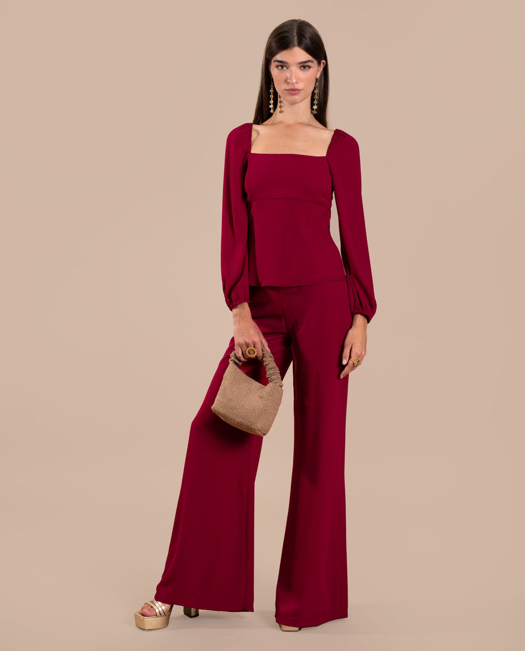 BLUSA FELICE · ROJO