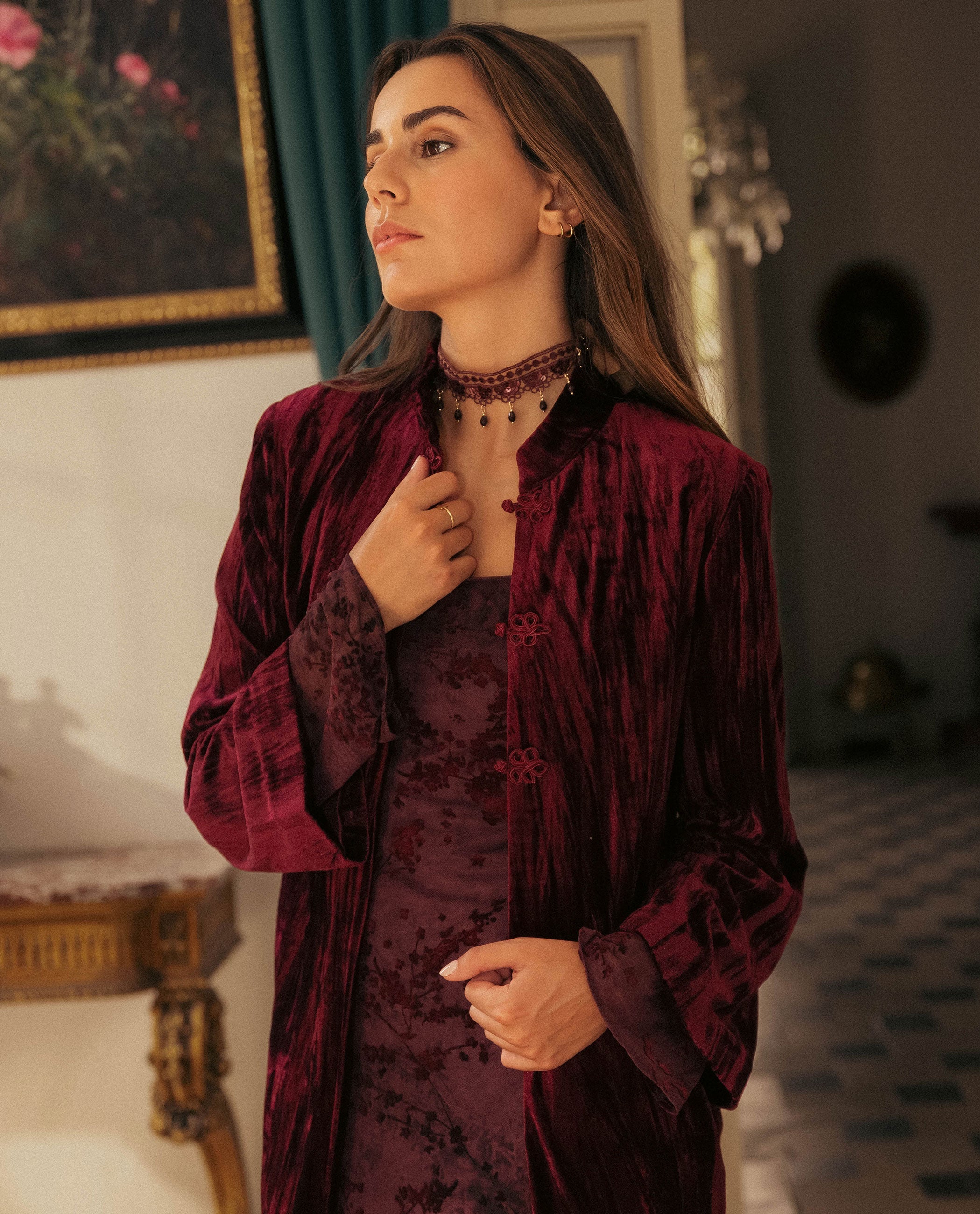 CAFTÁN SIMONA · BURDEOS