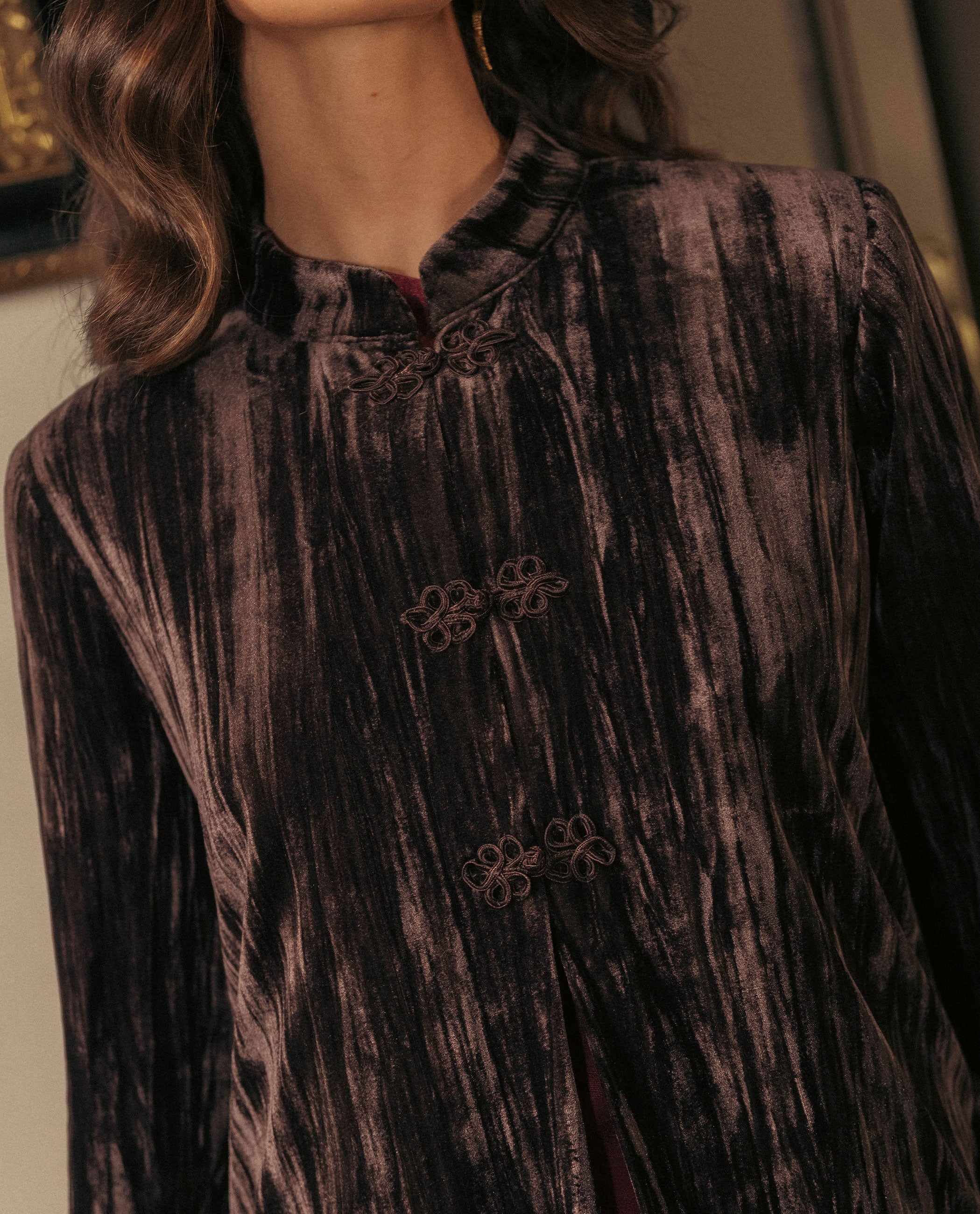 CAFTÁN SIMONA · MARRÓN