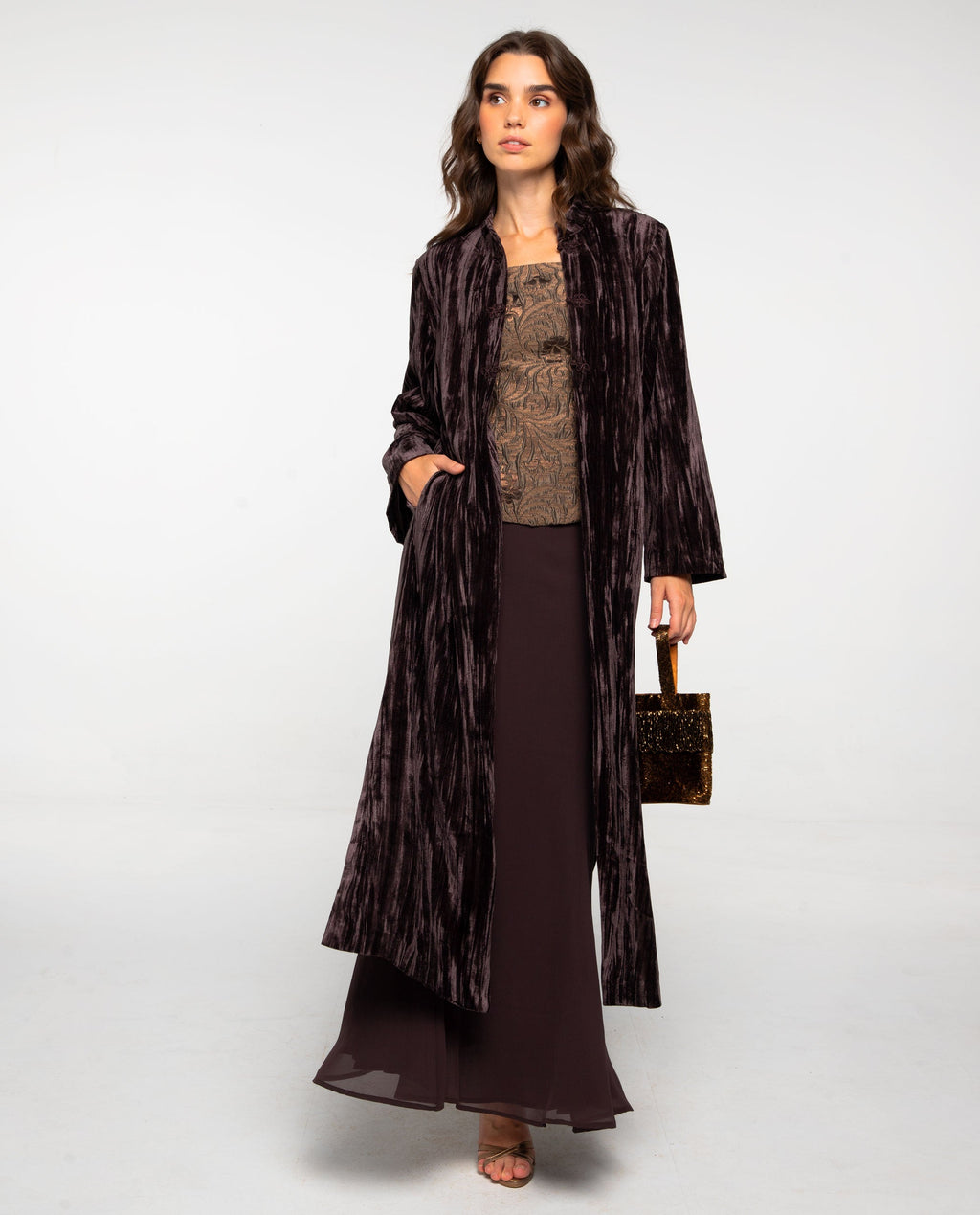 CAFTÁN SIMONA · MARRÓN