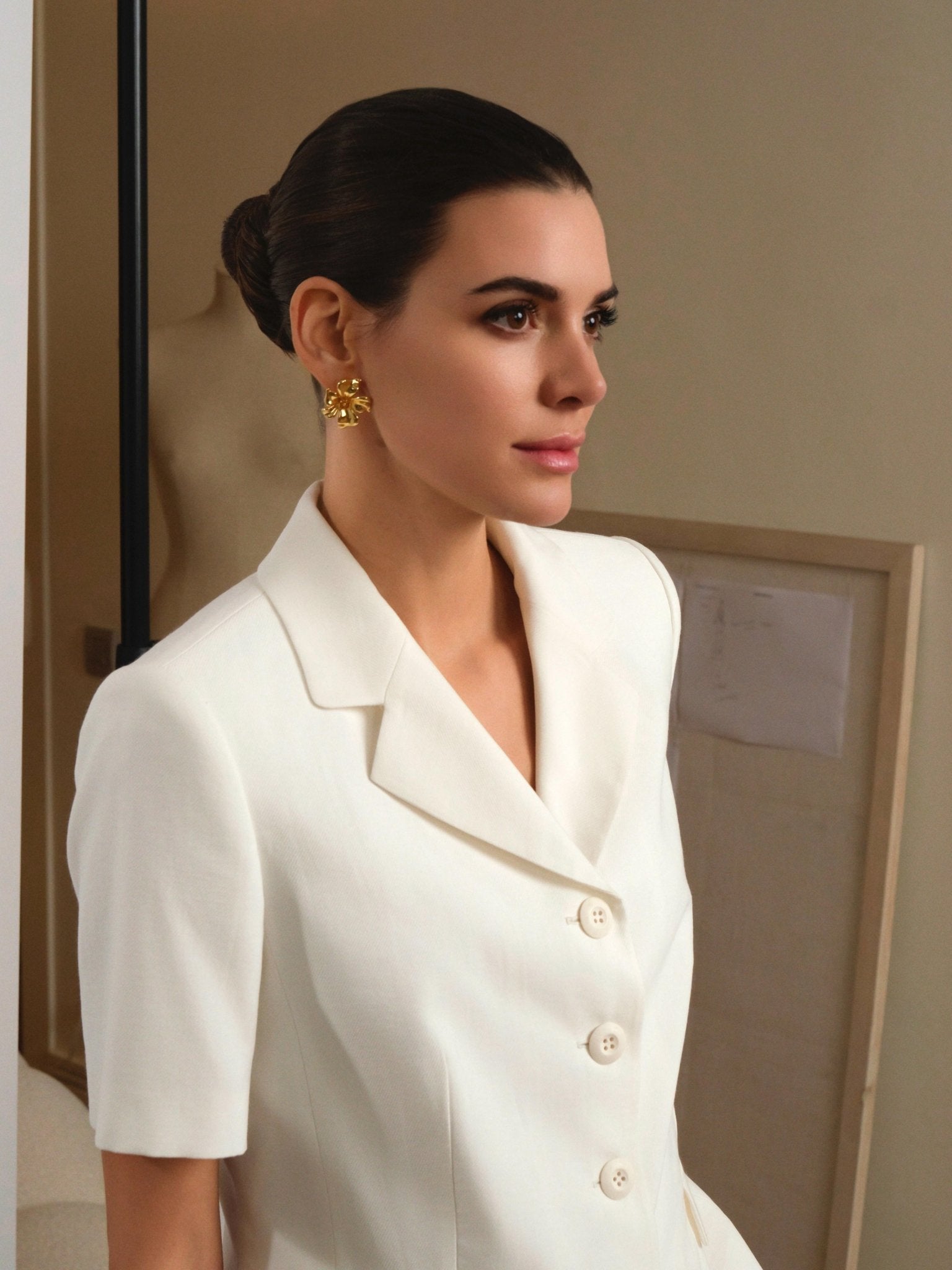 CHAQUETA BLANCA BIANCA