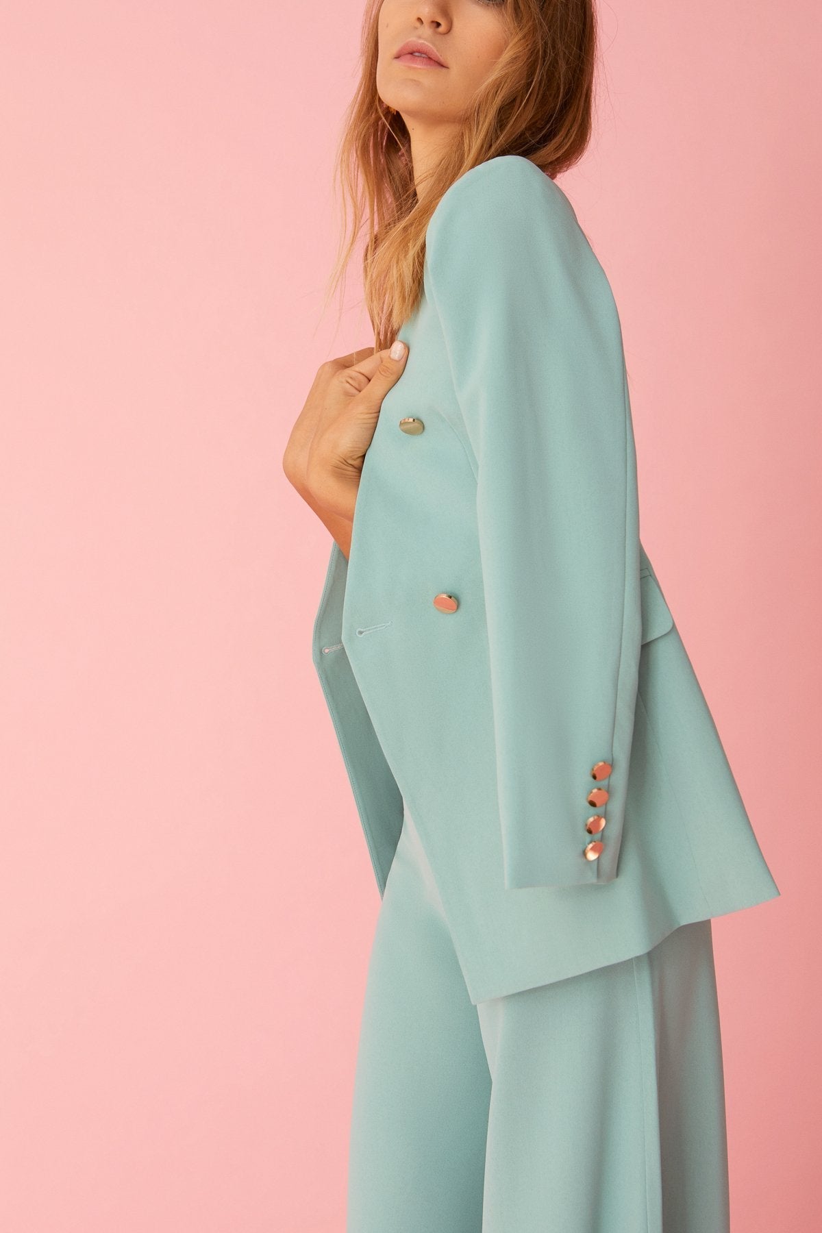 Chaqueta Cornelia Verde · Pretty in Pink ·