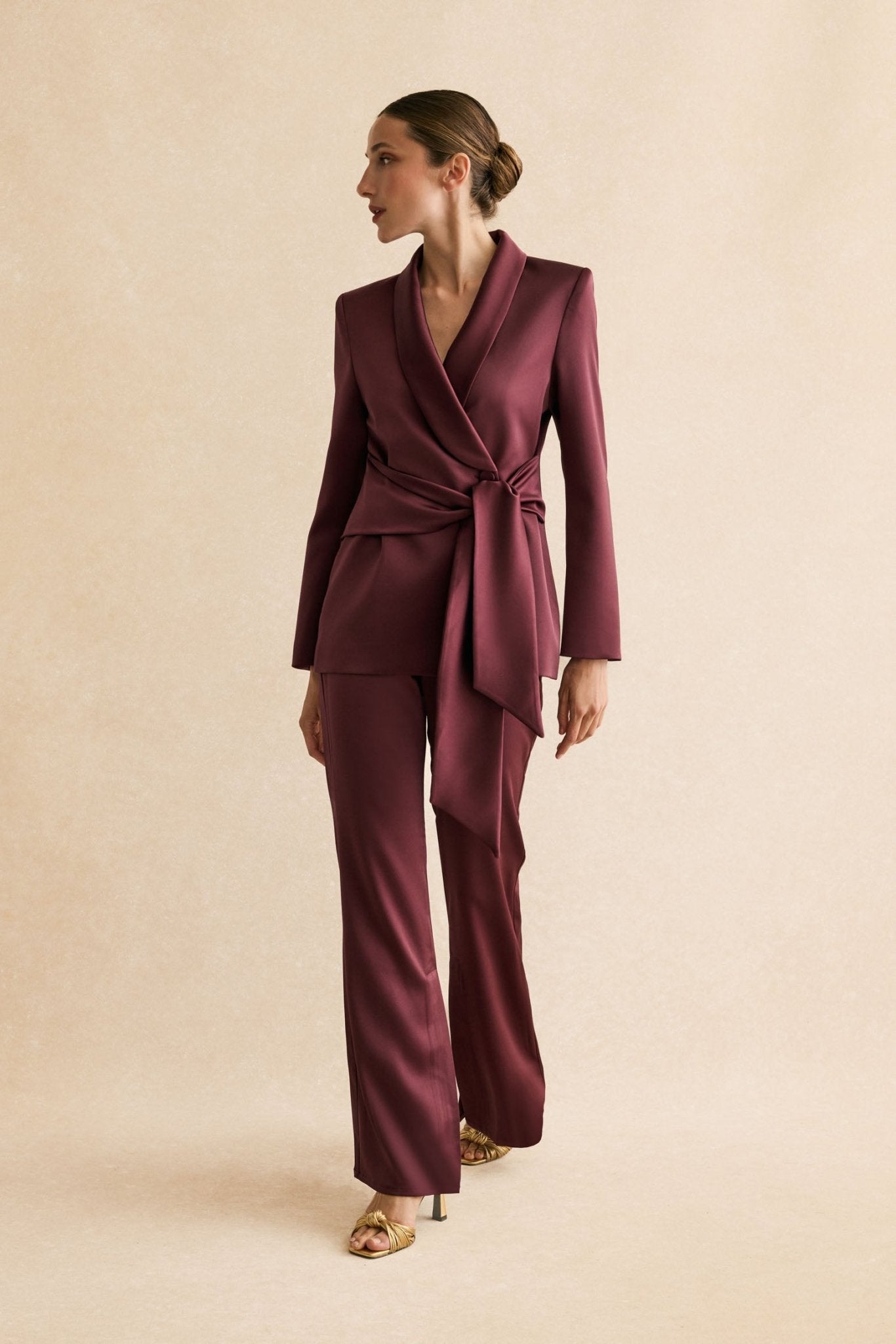 Chaqueta CUARZO Burdeos Monastrell