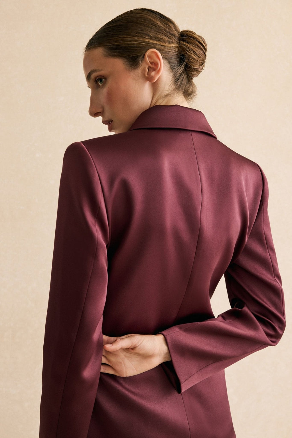 Chaqueta CUARZO Burdeos Monastrell