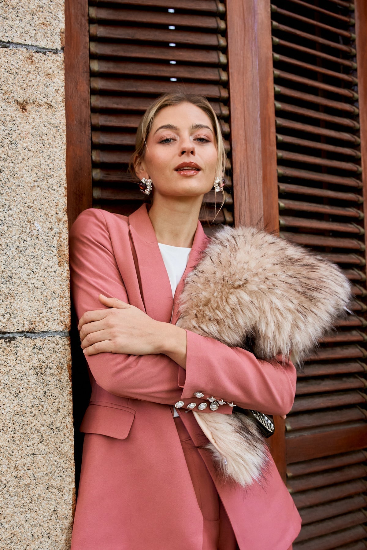 Chaqueta Helena Old Rose · Lady B ·