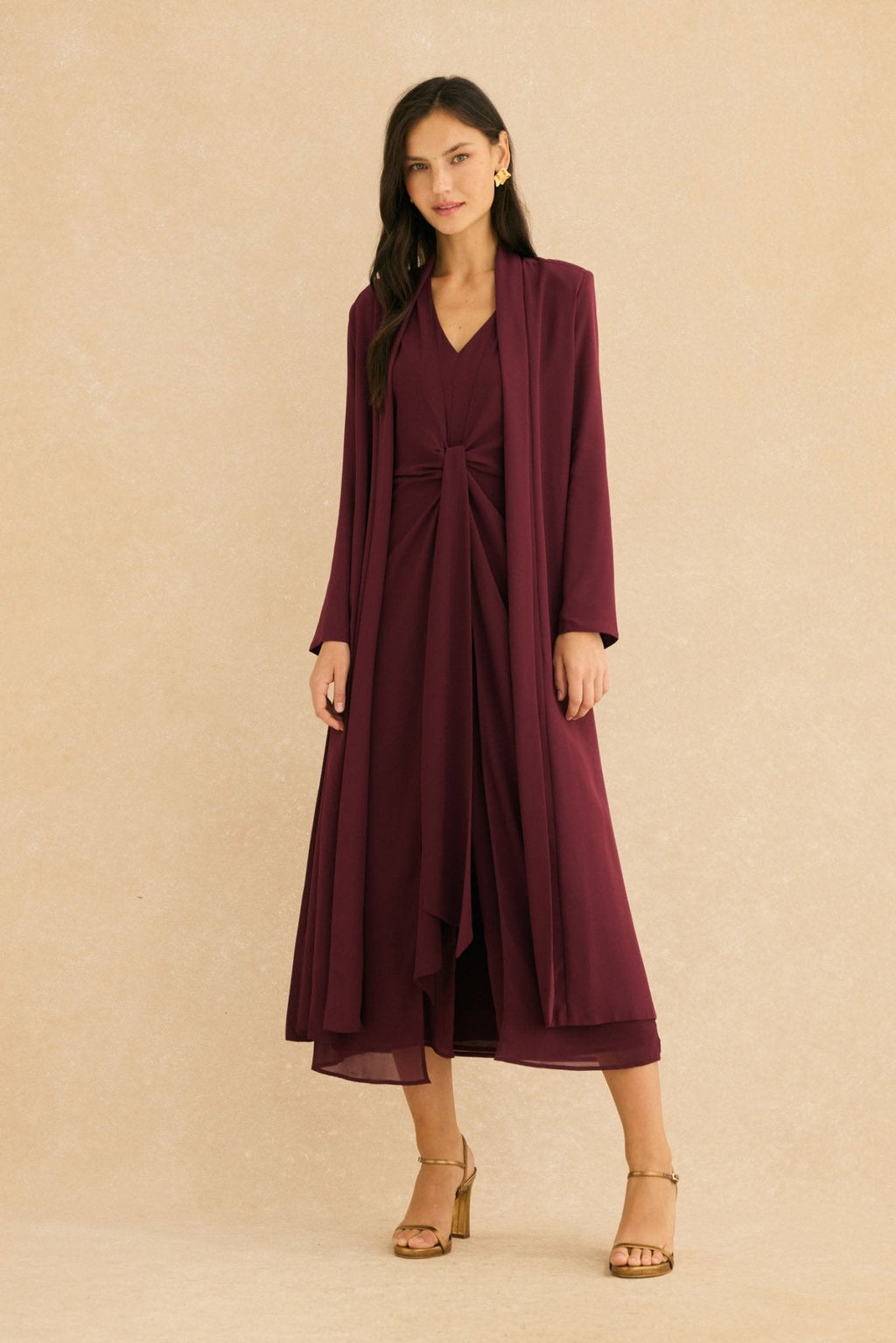 Chaqueta TIERRA Burdeos Monastrell