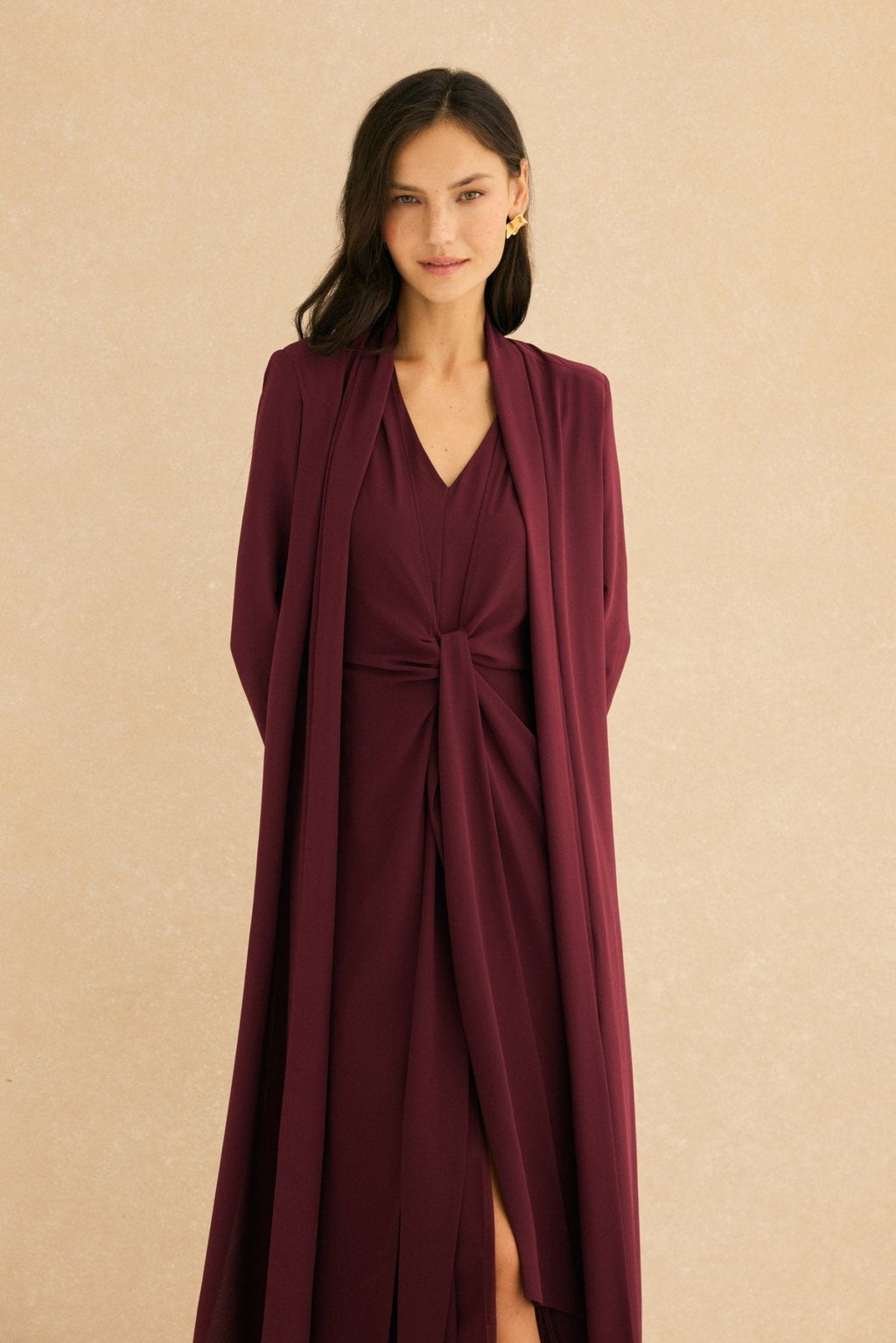 Chaqueta TIERRA Burdeos Monastrell