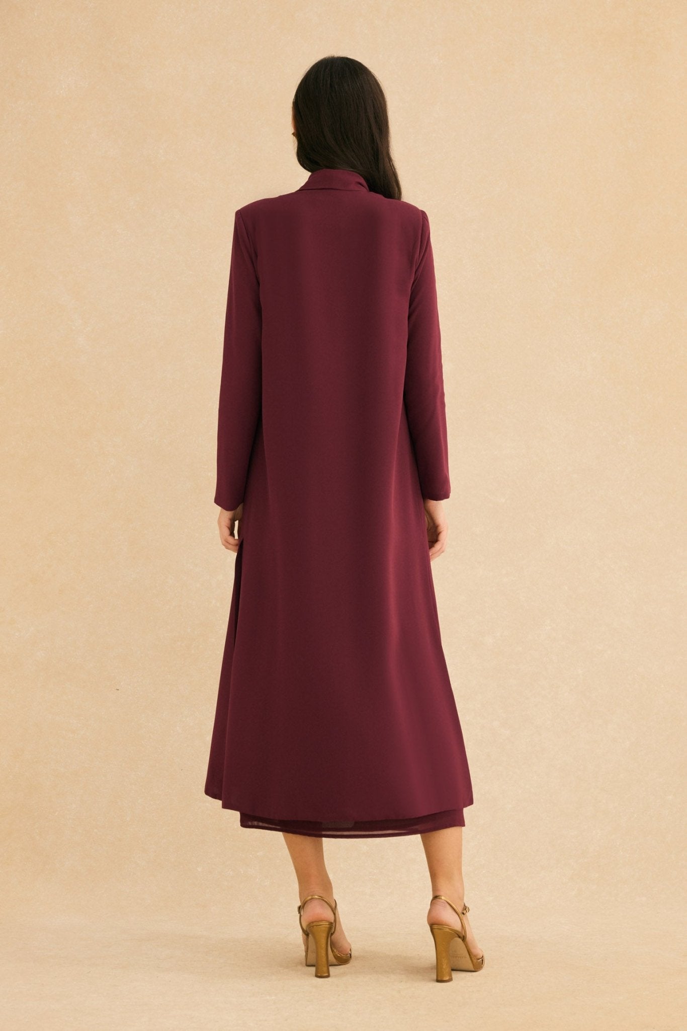 Chaqueta TIERRA Burdeos Monastrell