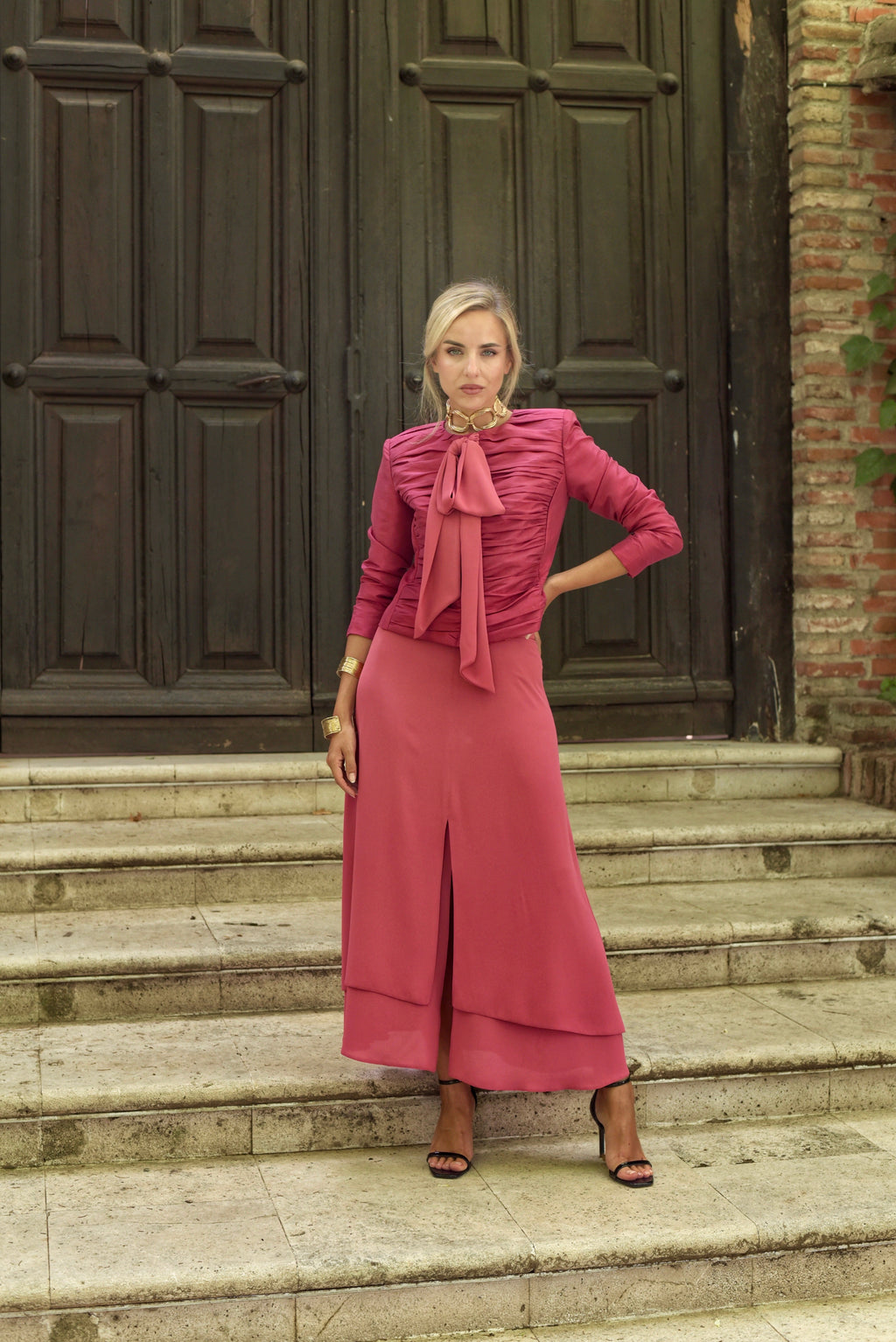 Conjunto Zinc fresa coral