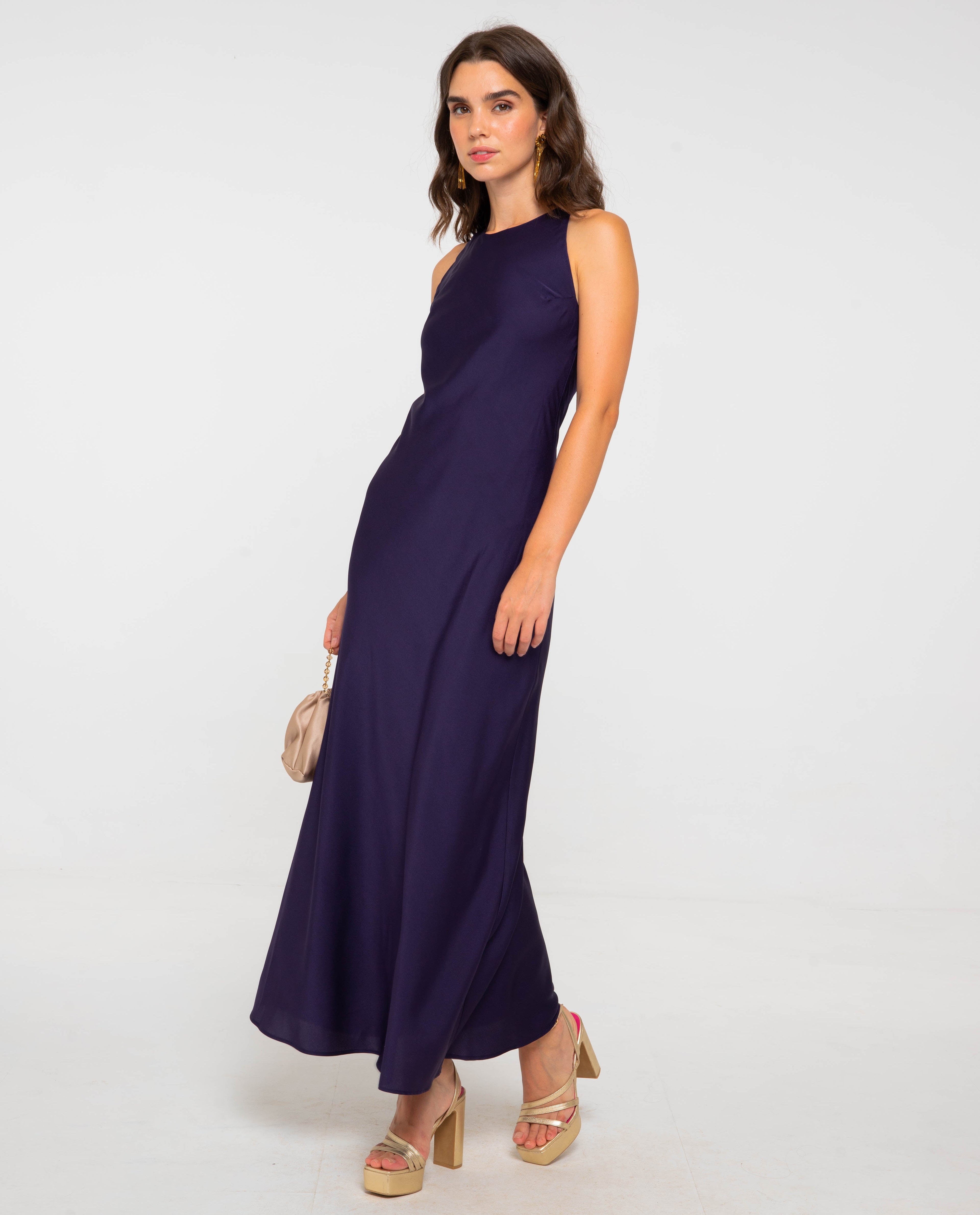 VESTIDO FEDERICA · AZUL MARINO