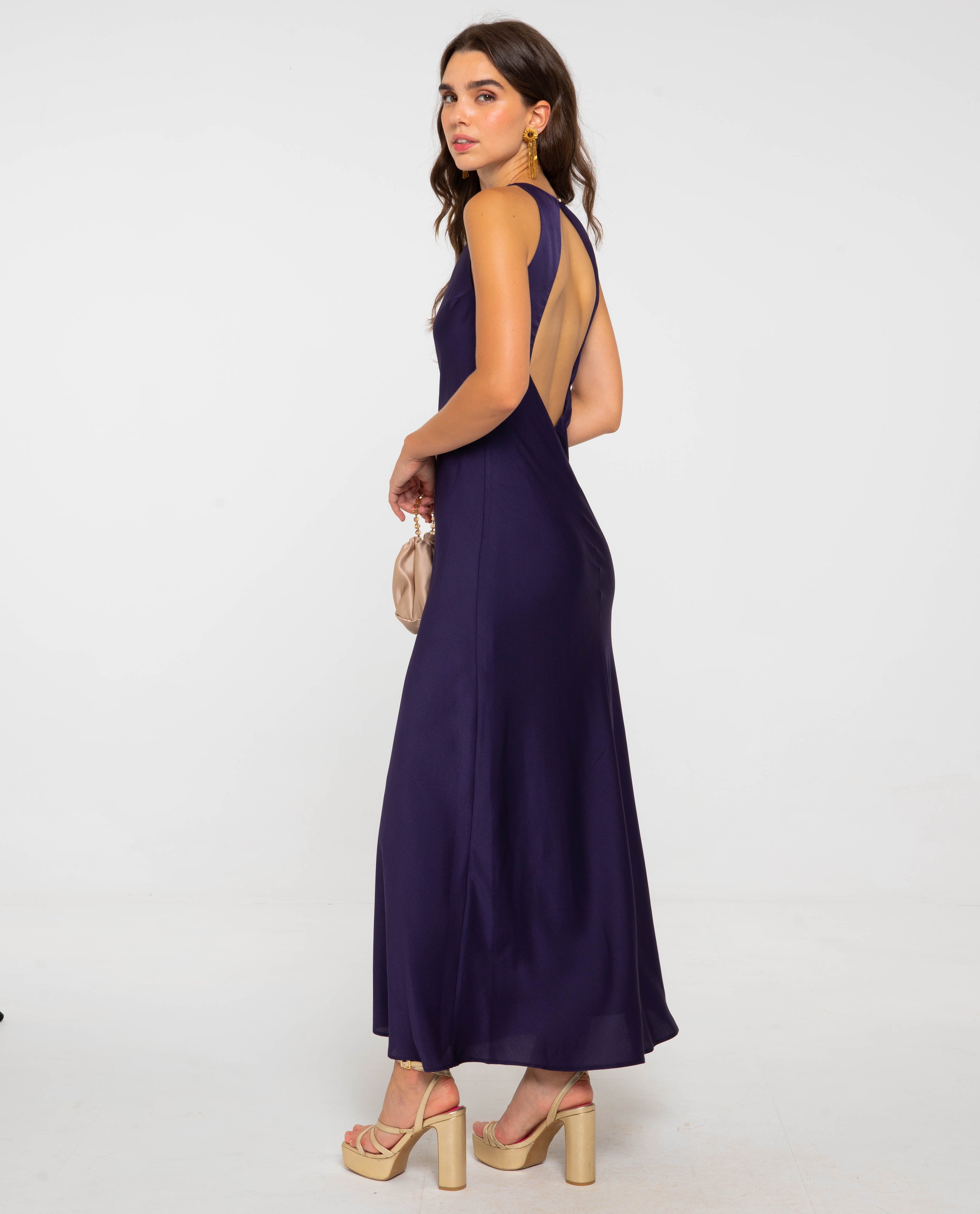 VESTIDO FEDERICA · AZUL MARINO