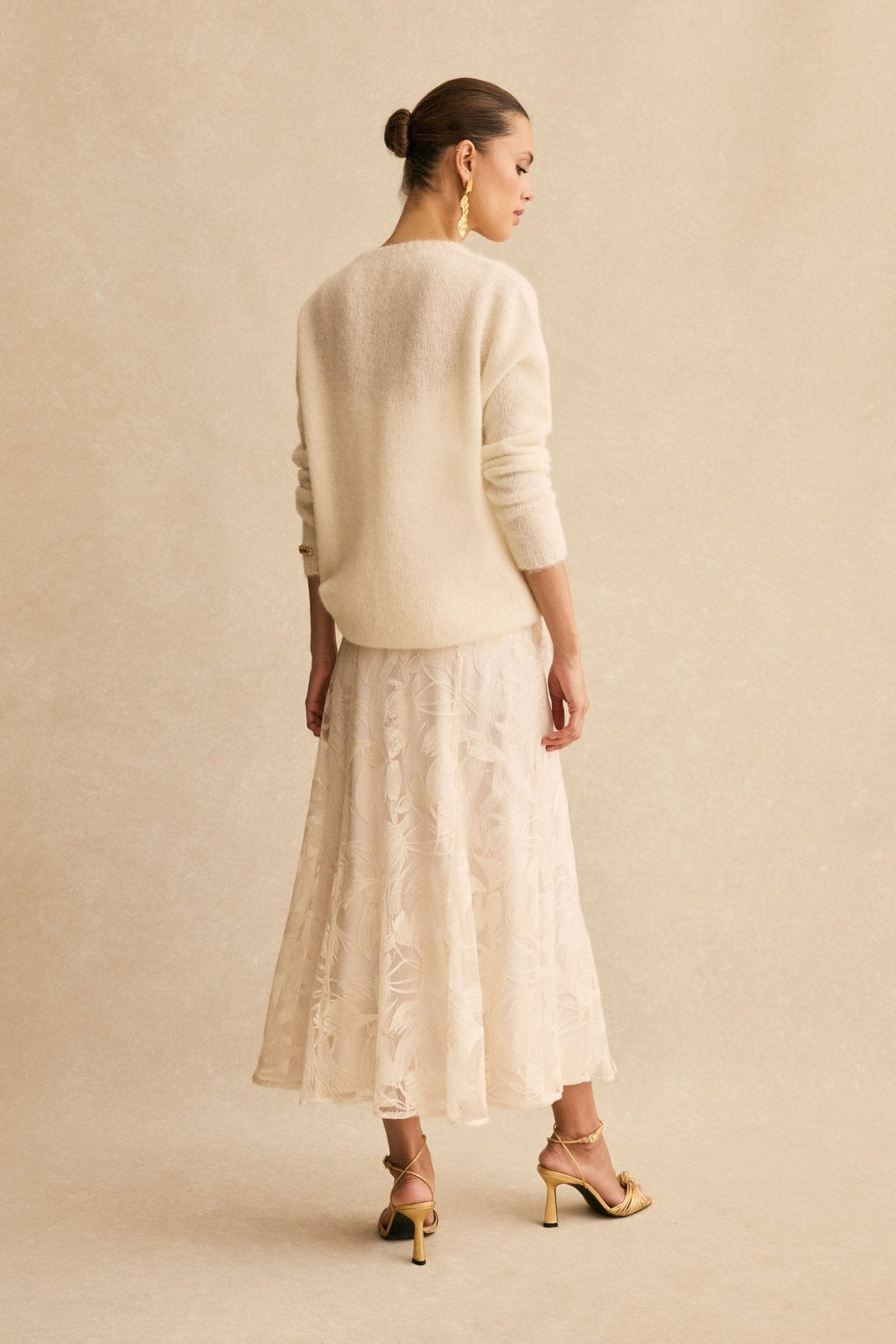 Falda FRIDA Blanco Hielo