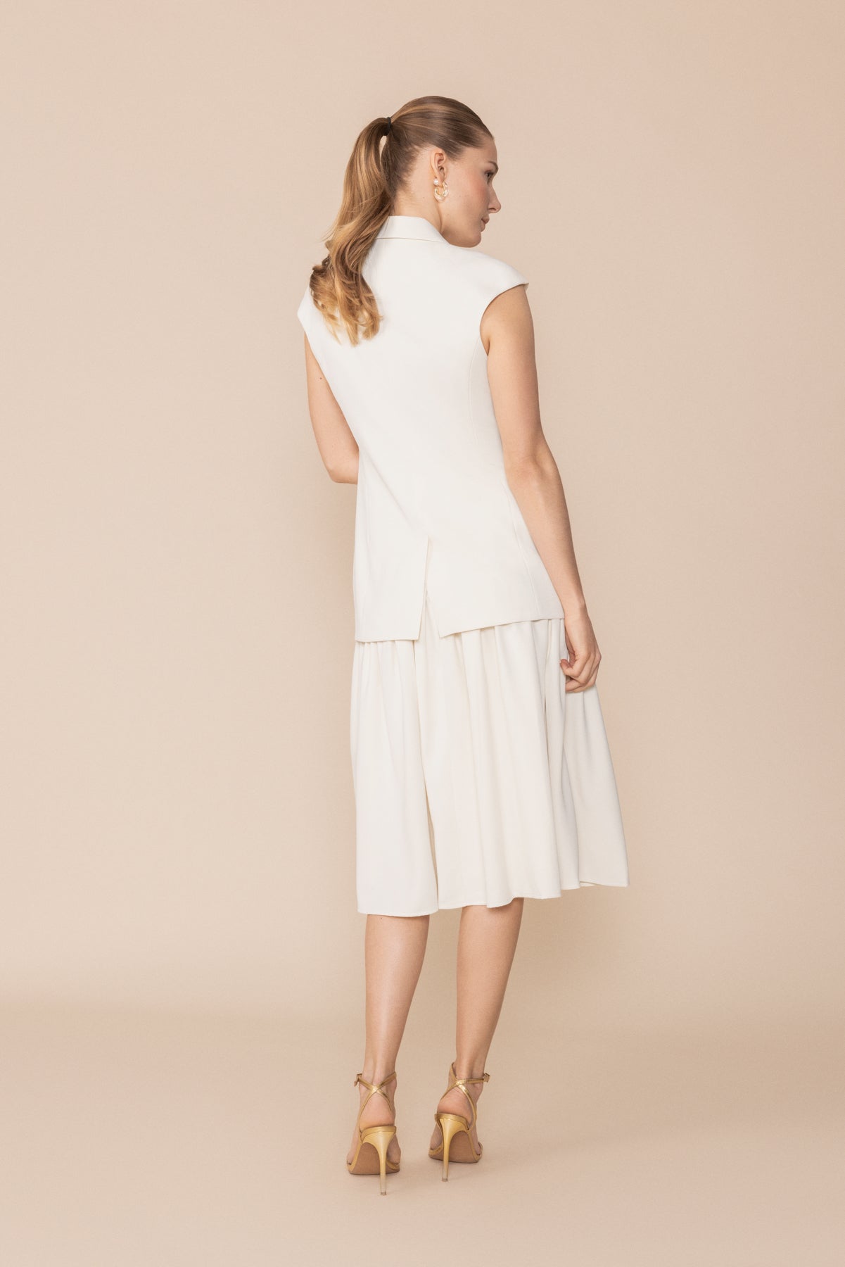 Falda Holly Cream · Flora ·