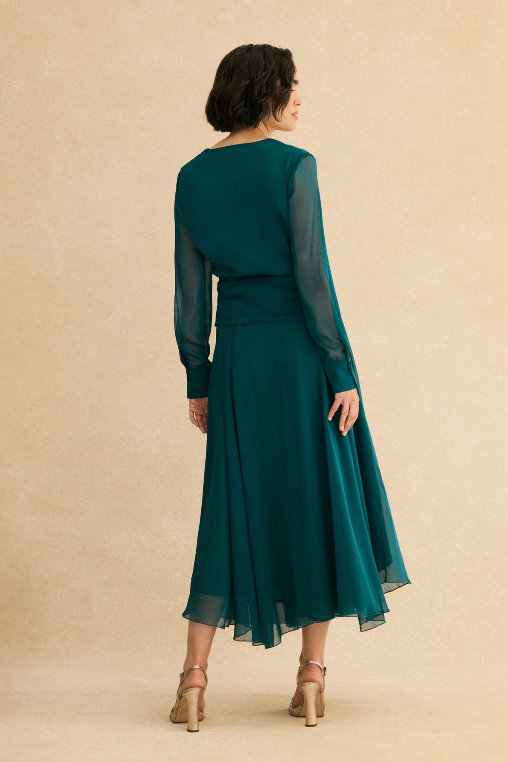 Falda MALISA Verde Hiedra