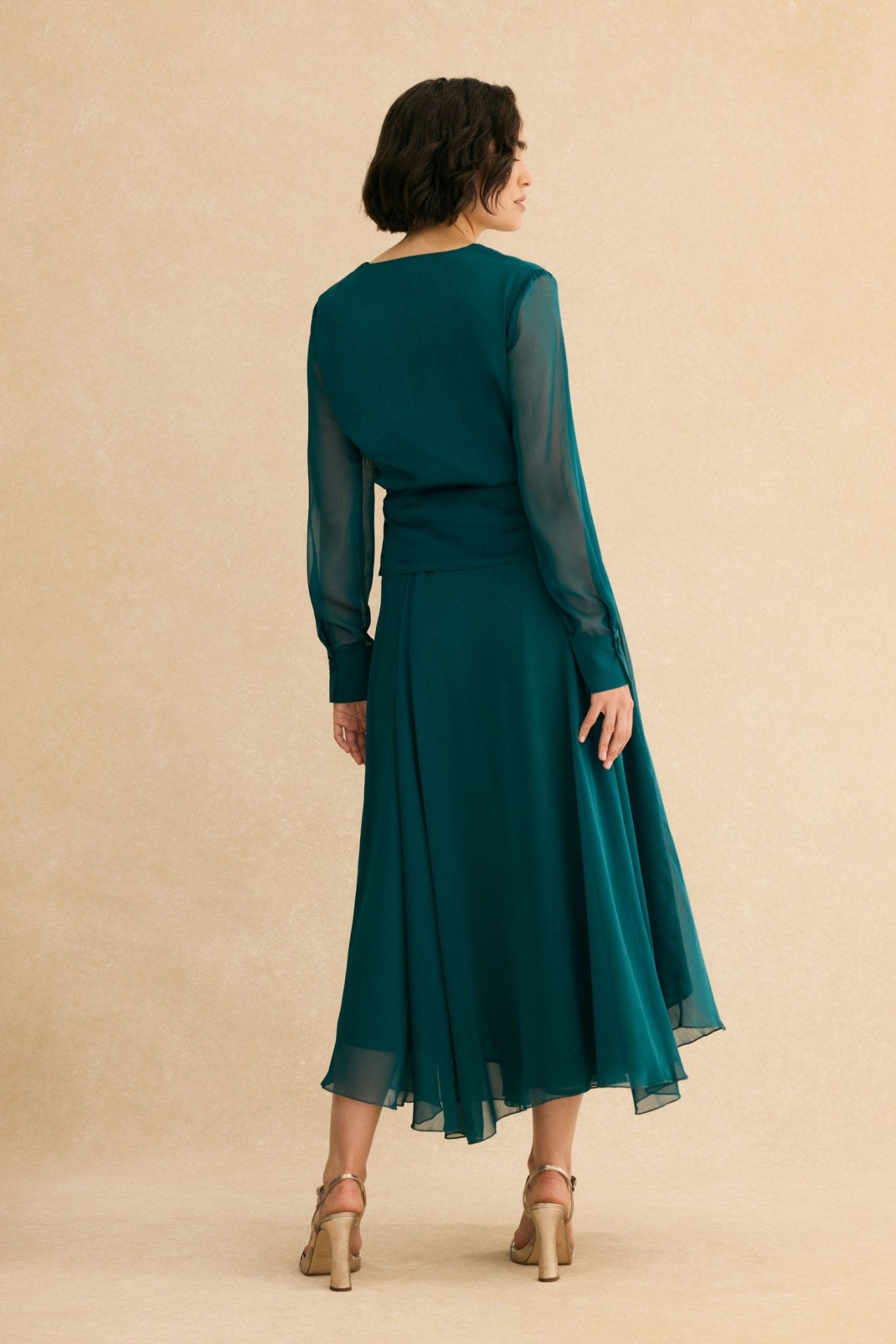 Falda MALISA Verde Hiedra