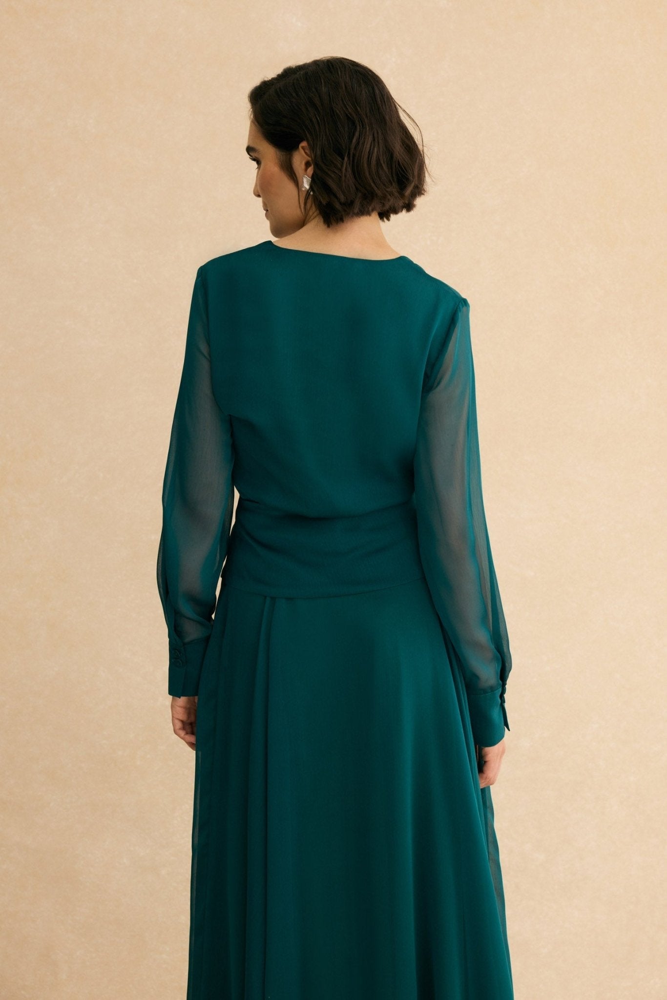 Falda MALISA Verde Hiedra