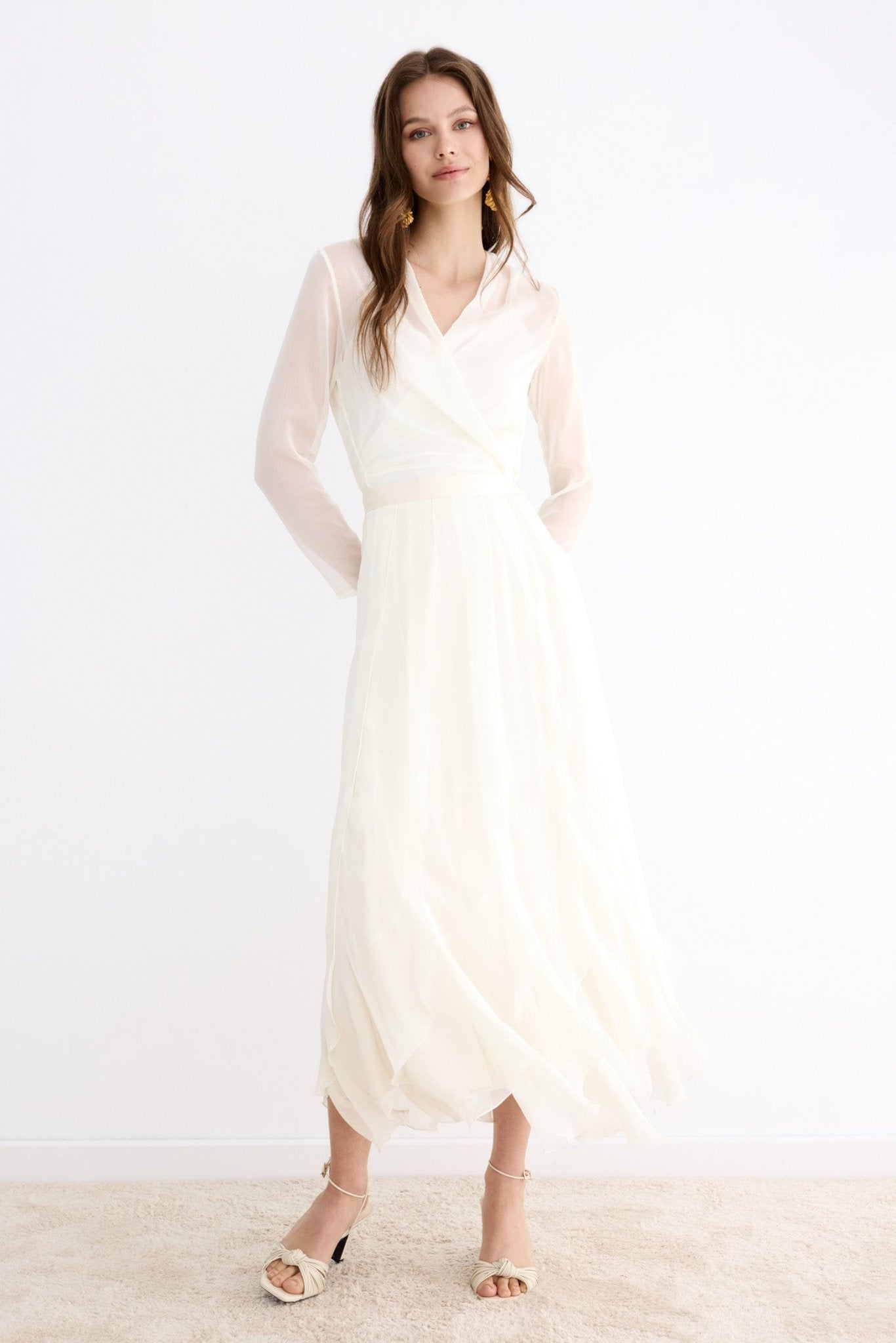 Falda MOONSTONE White