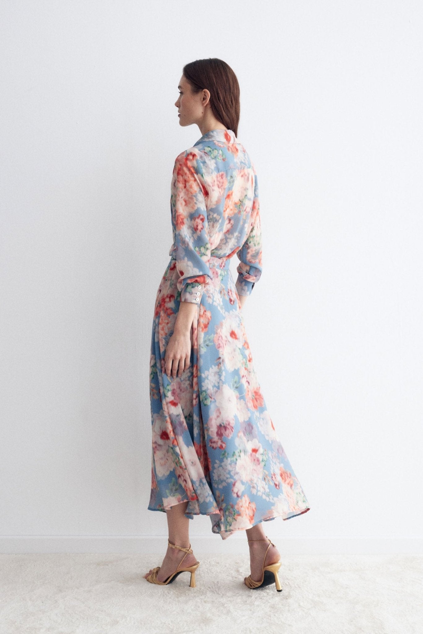 Falda WAVE Print sky