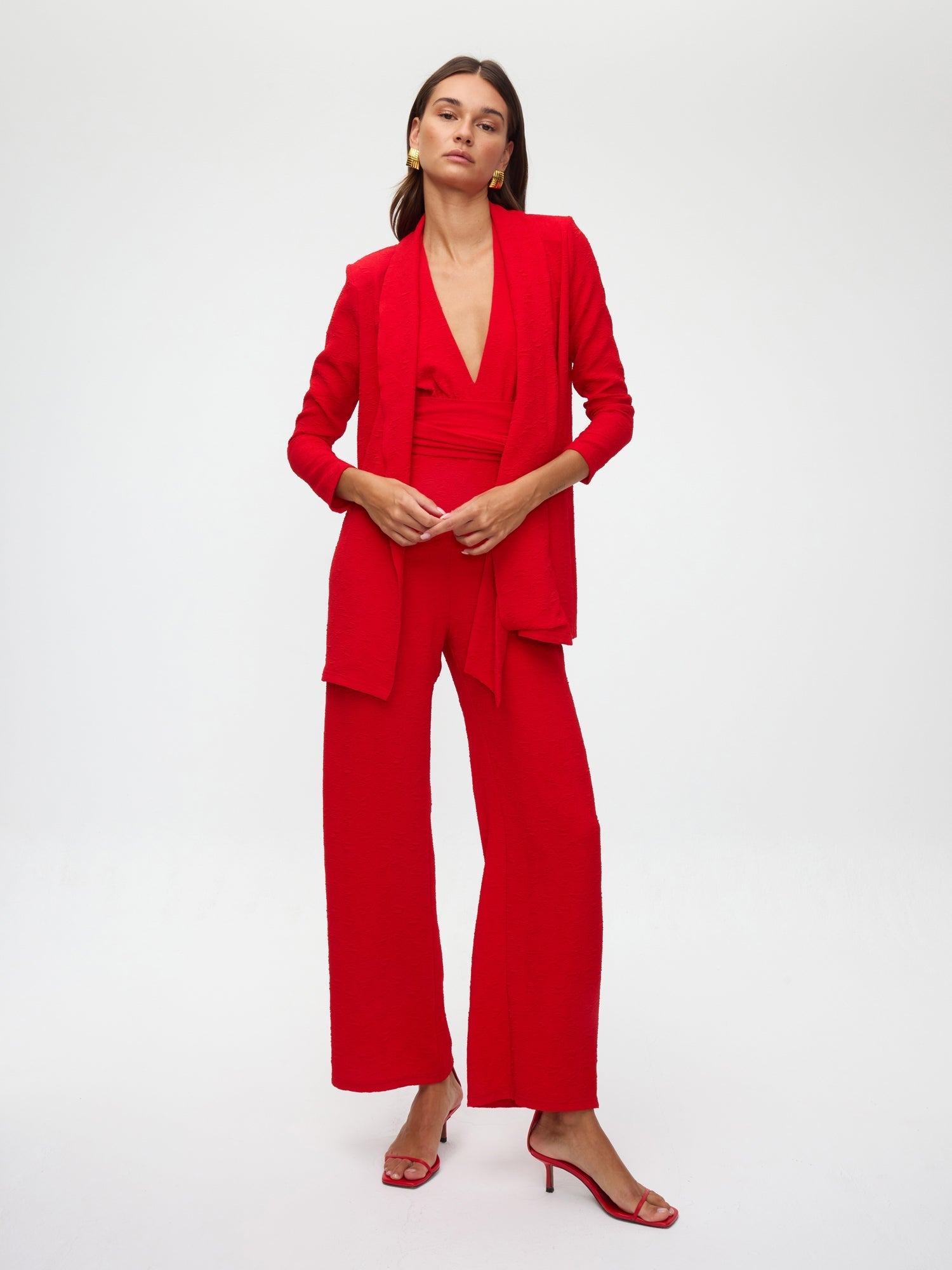 FLOW RED - Kimono de JCQRD rosas rojas