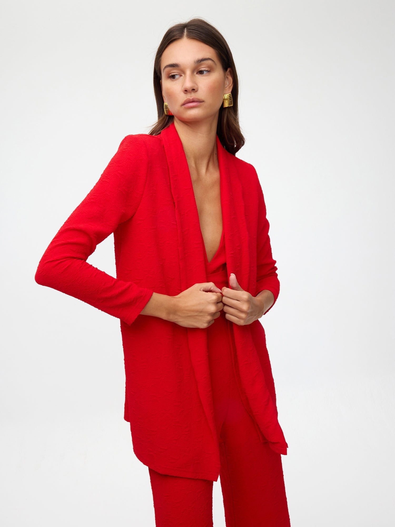 FLOW RED - Kimono de JCQRD rosas rojas