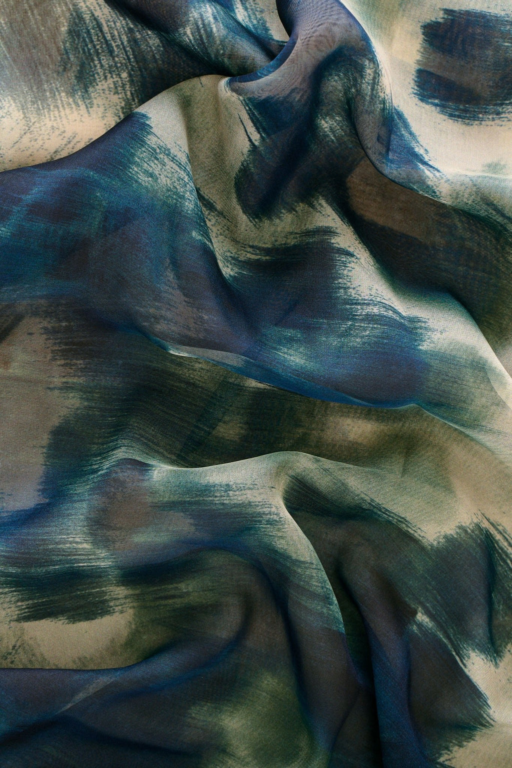 Fular NATI Estampado Azul