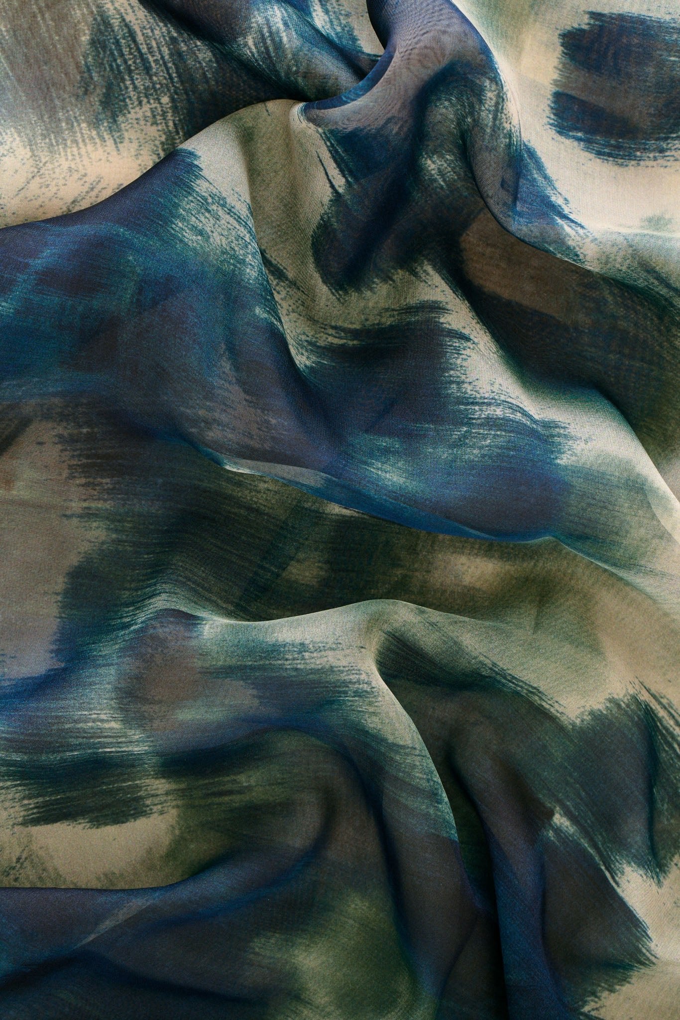 Fular NATI Estampado Azul