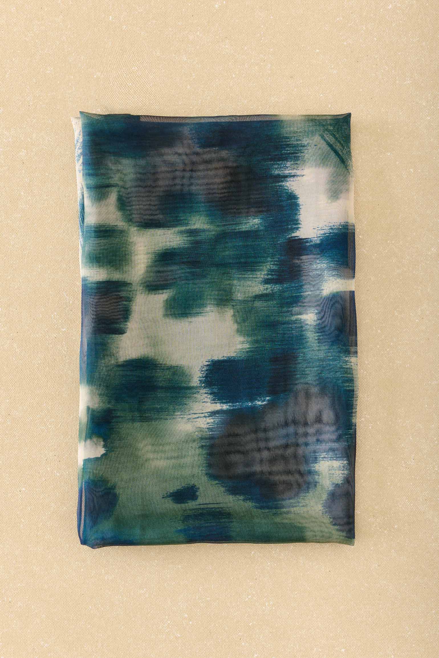 Fular NATI Estampado Azul